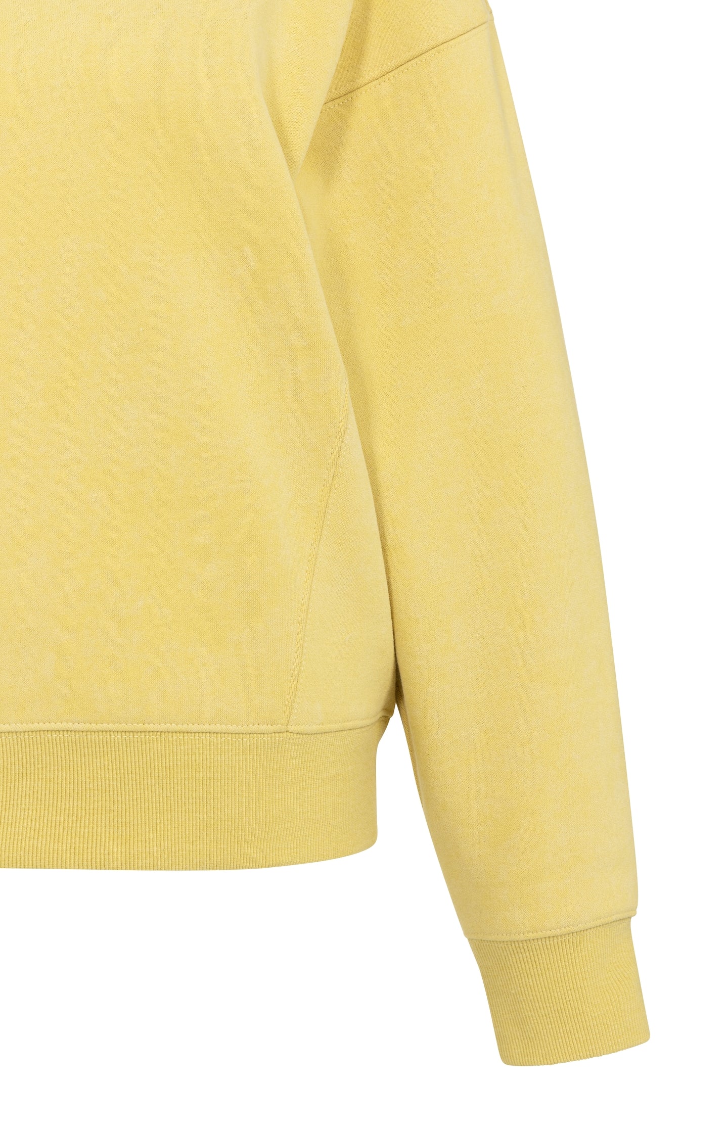 Sweater in sturdy fabric with washed effect - Type: lookbook