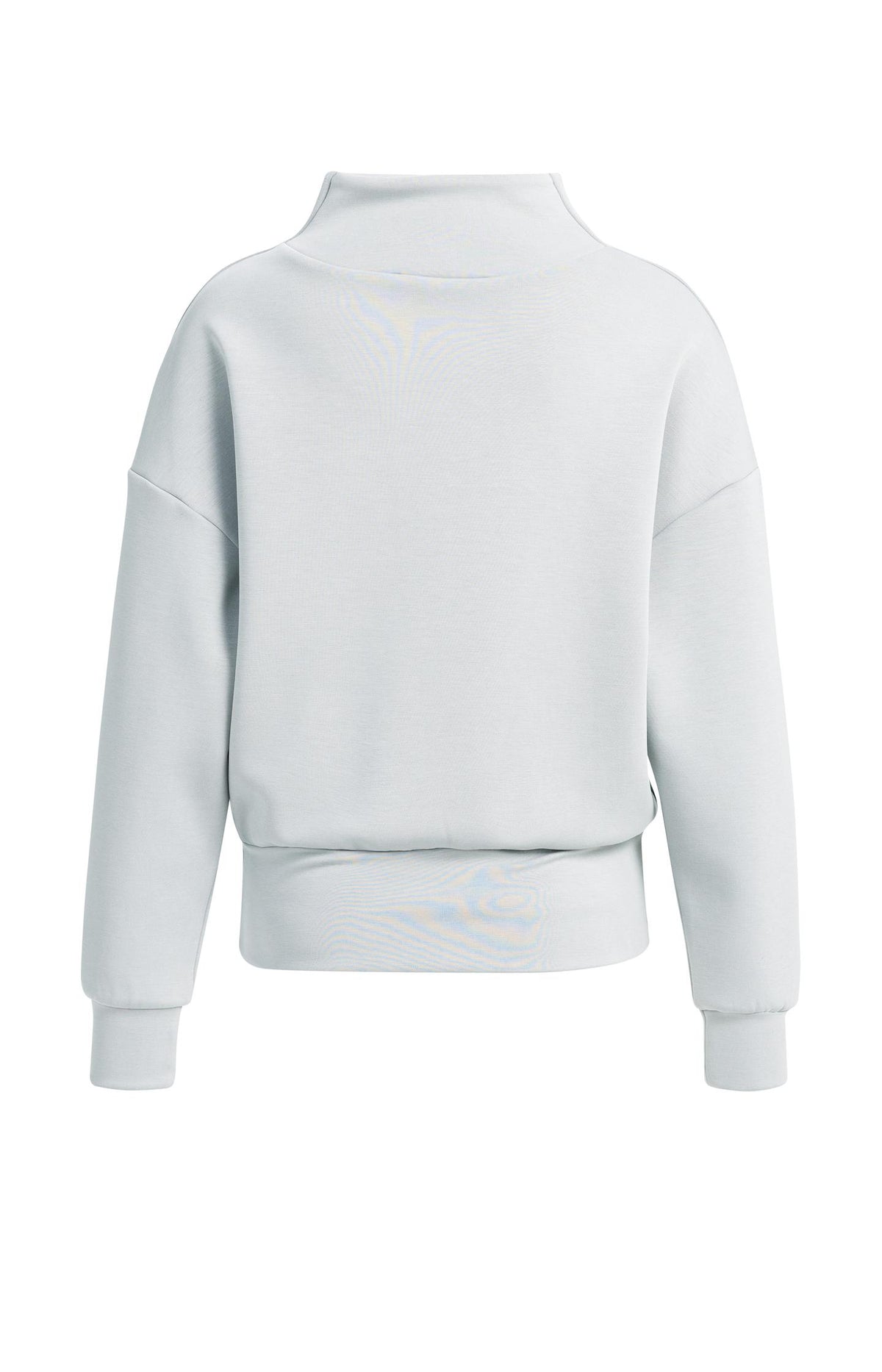 Sweater with draped high neck - Illusions Gray