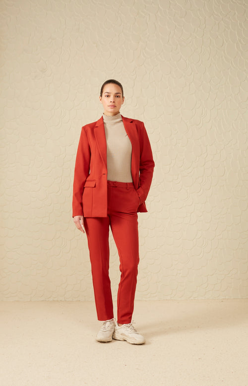 Sweater with turtleneck, long sleeves and ribbed details - Pure Cashmere Brown - Type: lookbook