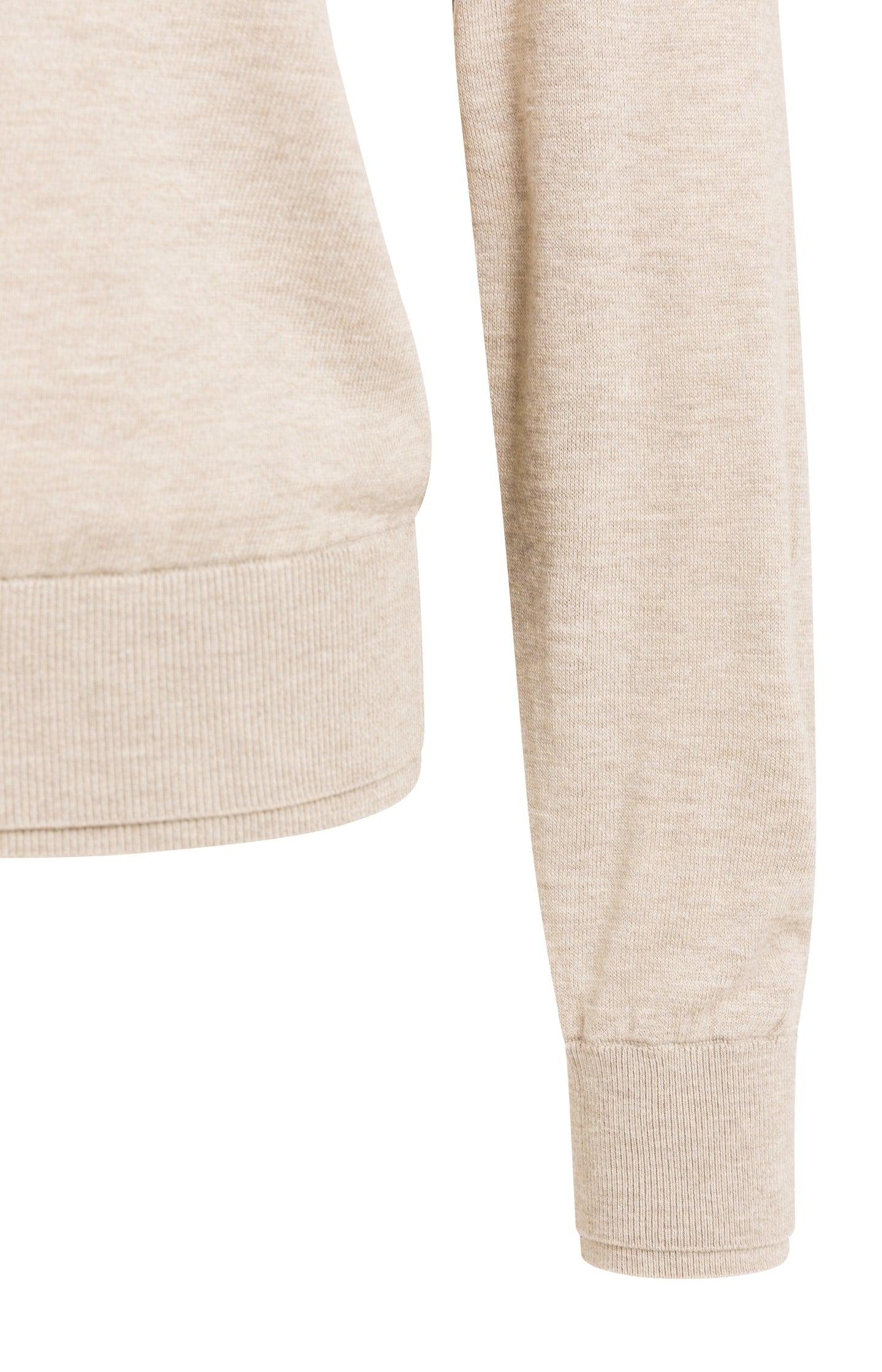 Sweater with wide boat neck and long sleeves