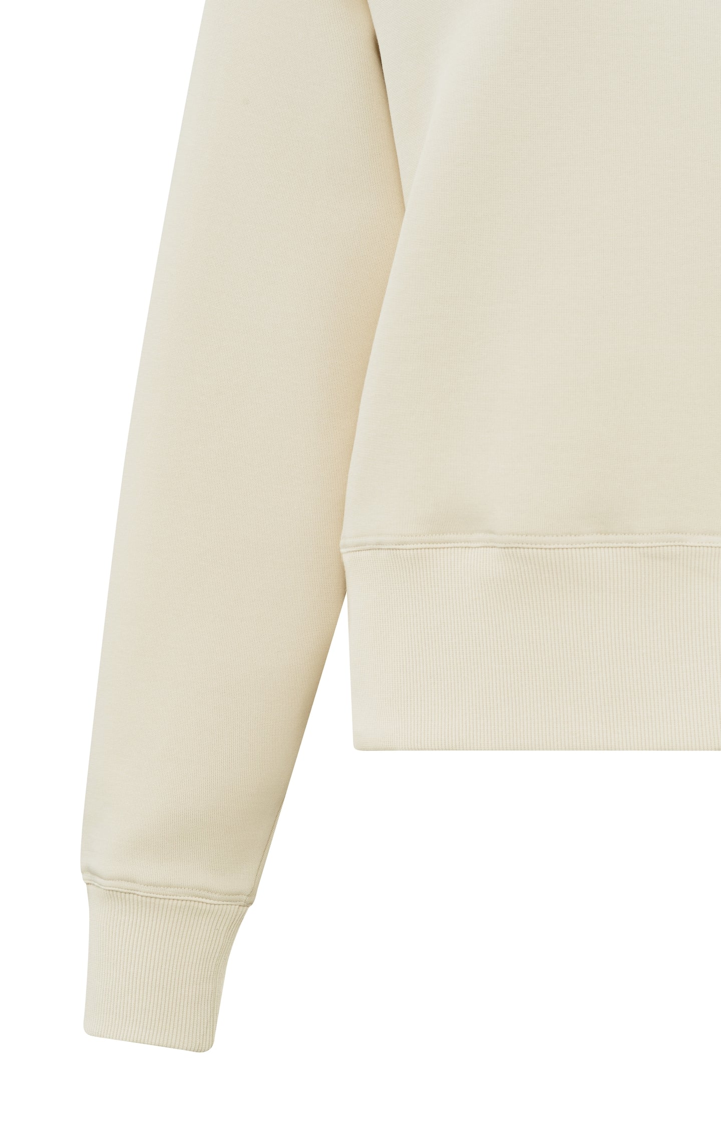 Sweatshirt with crewneck, long sleeves and dropped armholes