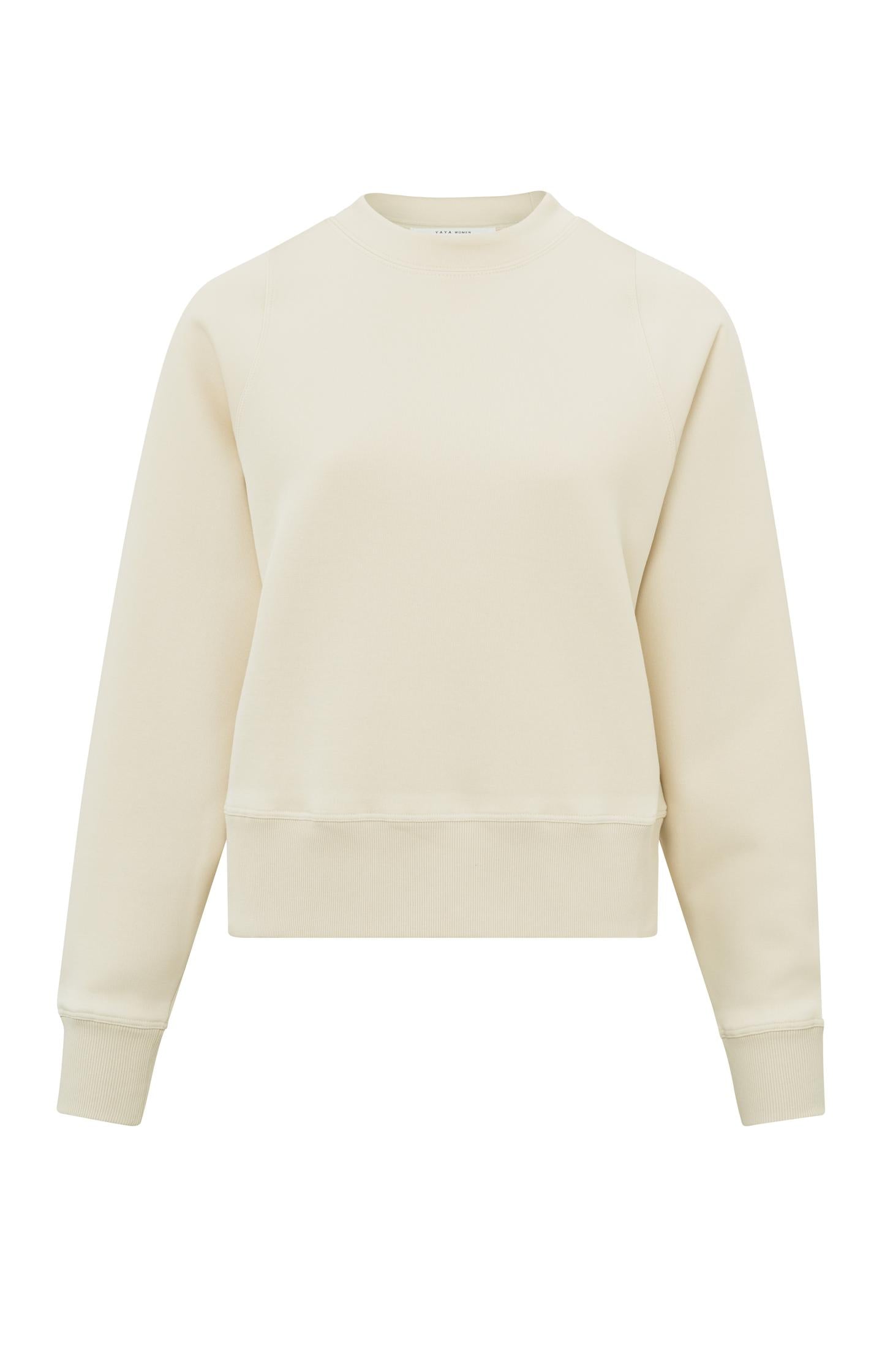 Sweatshirt with crewneck, long sleeves and dropped armholes - Type: product