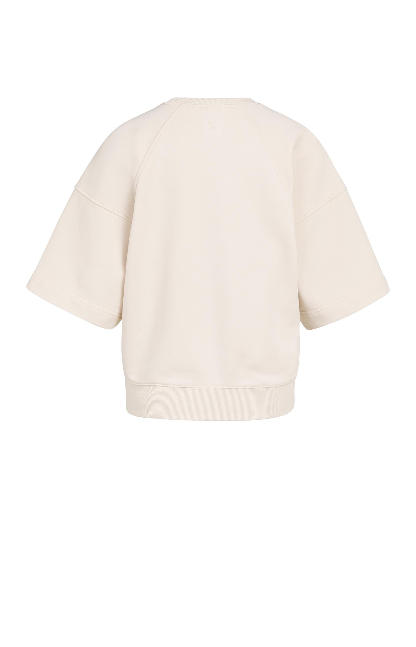 Sweatshirt with short raglan sleeves - Type: lookbook