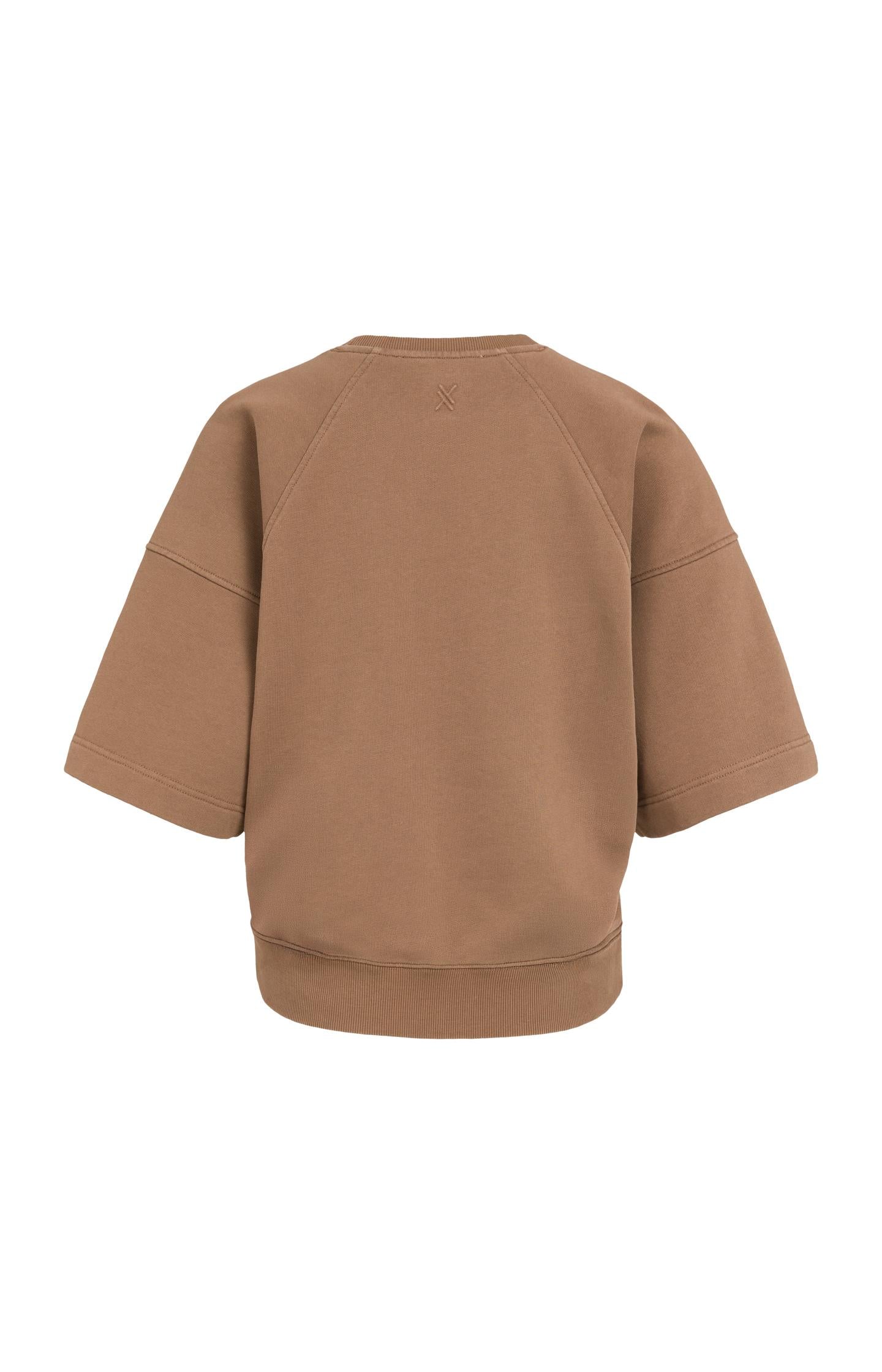 Sweatshirt with short raglan sleeves - Type: lookbook