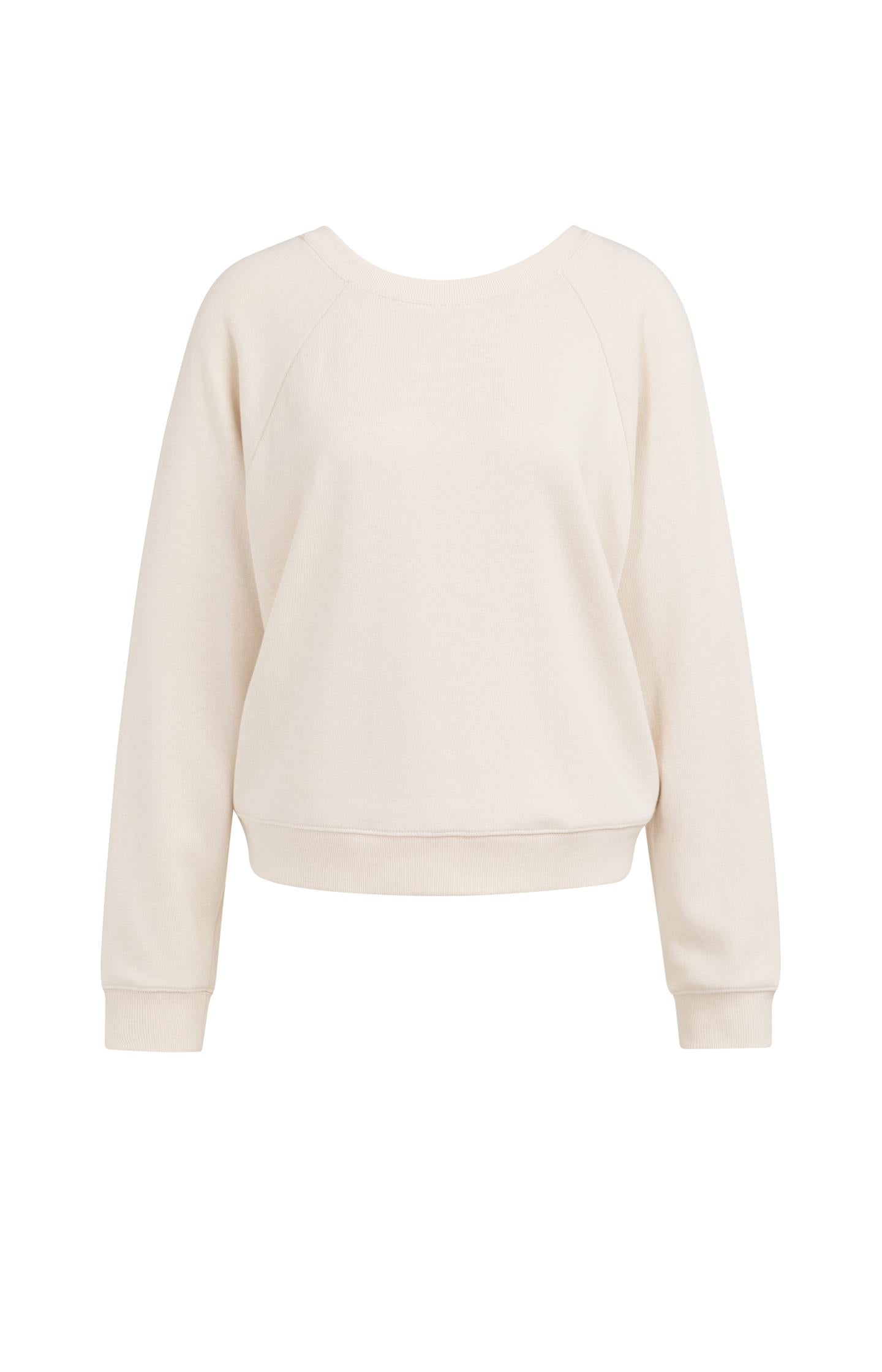 Sweatshirt with wrap detail on the back - Type: product