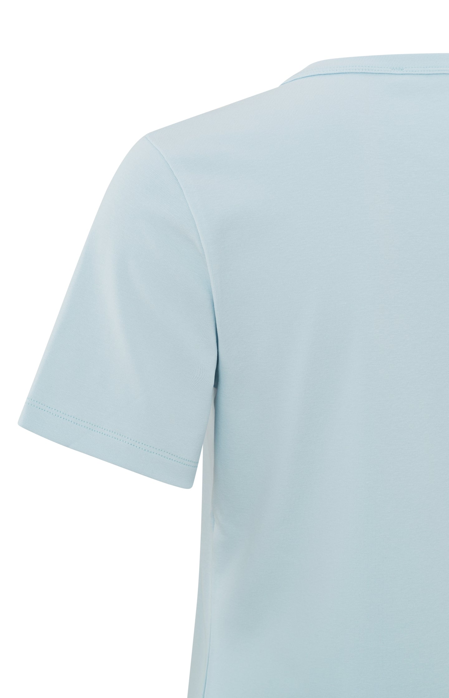 T-shirt with crewneck and short sleeves in regular fit