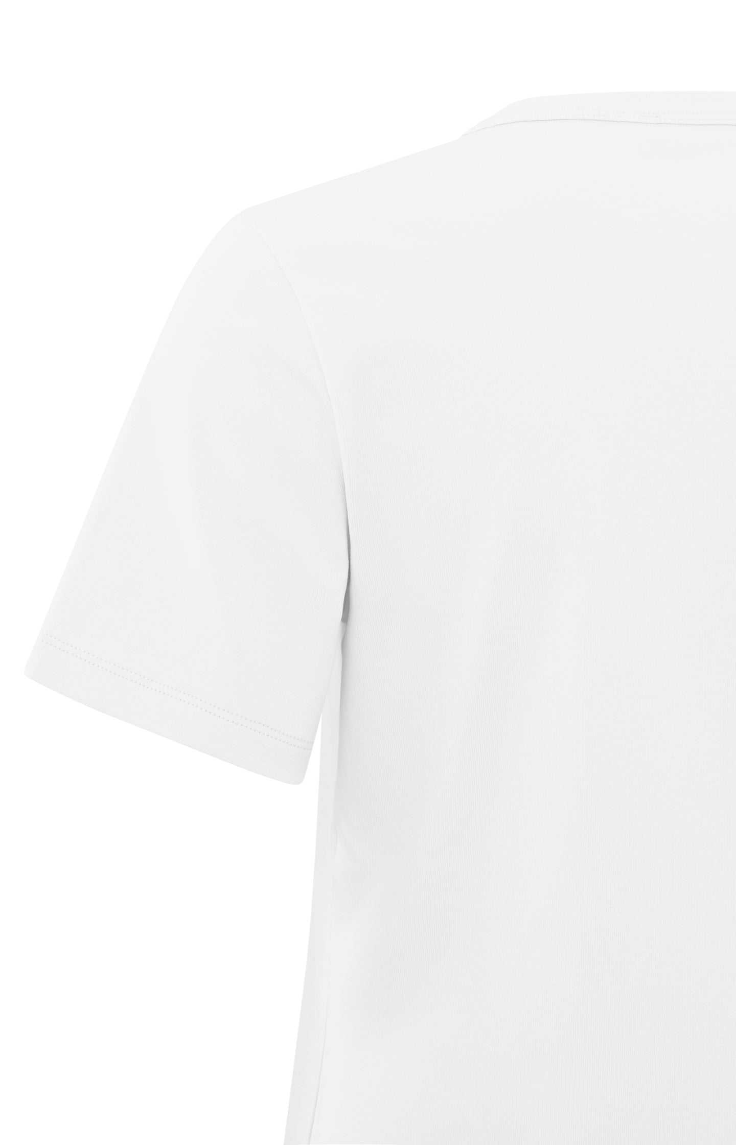 T-shirt with crewneck and short sleeves in regular fit