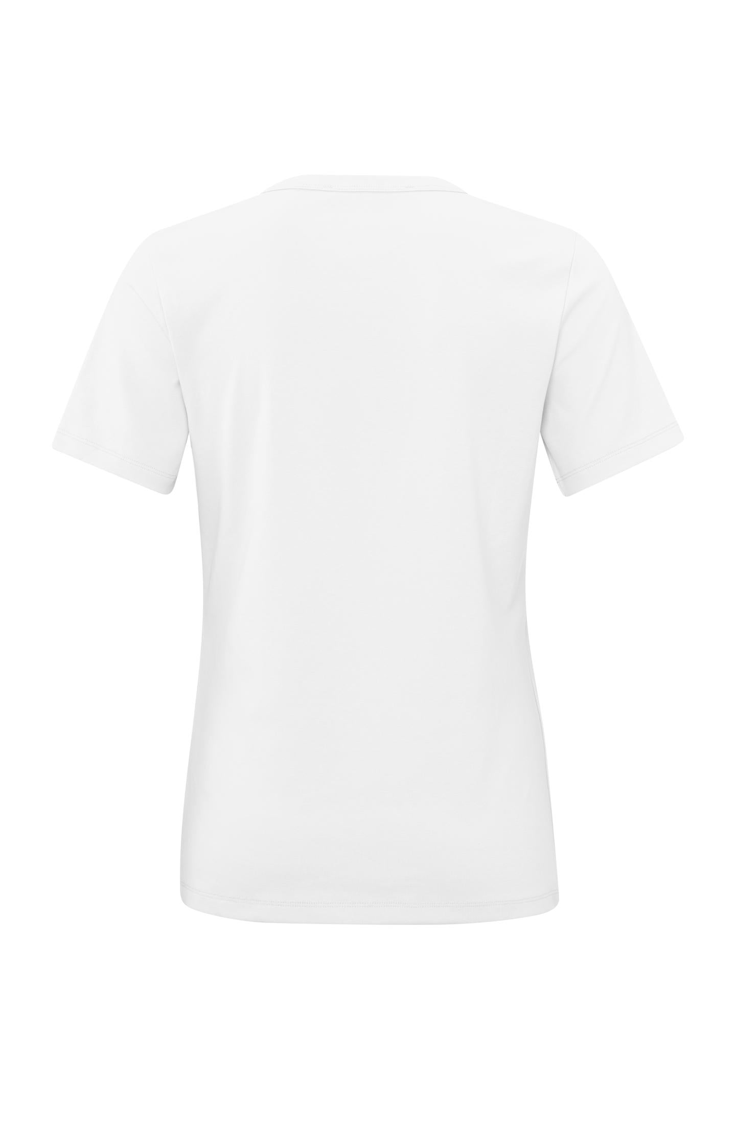 T-shirt with crewneck and short sleeves in regular fit