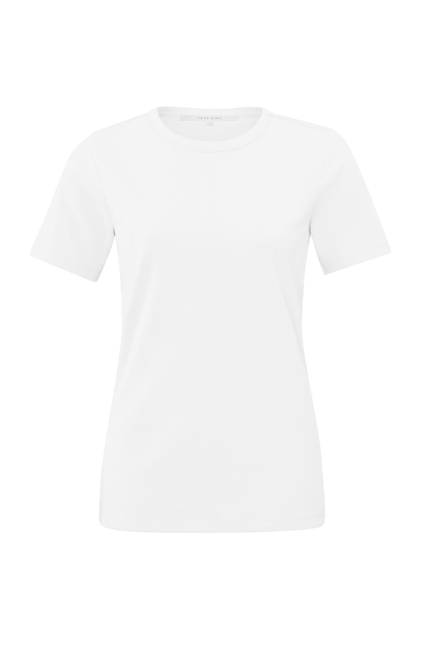 T-shirt with crewneck and short sleeves in regular fit - Type: product