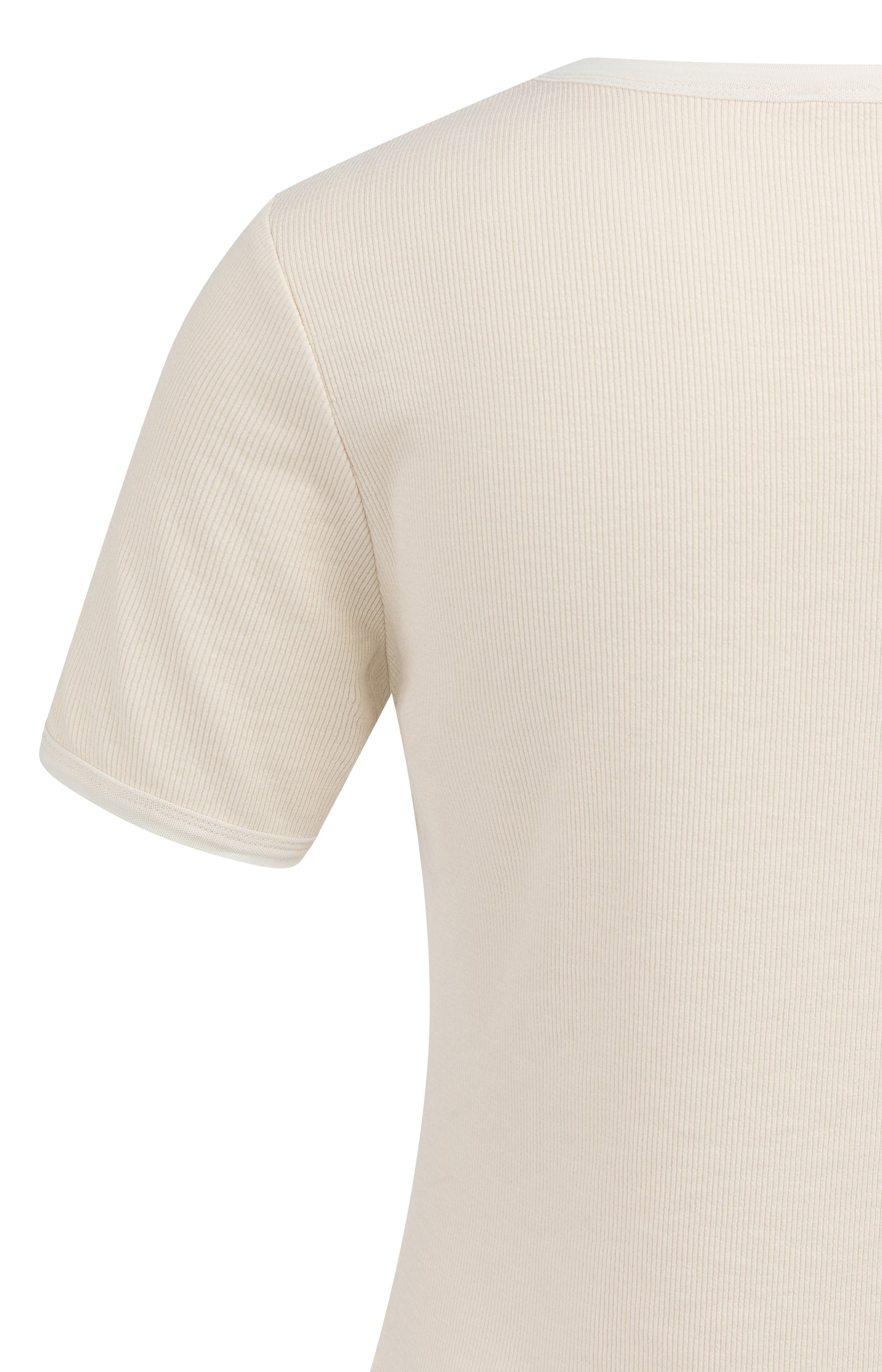 T-shirt with mesh details