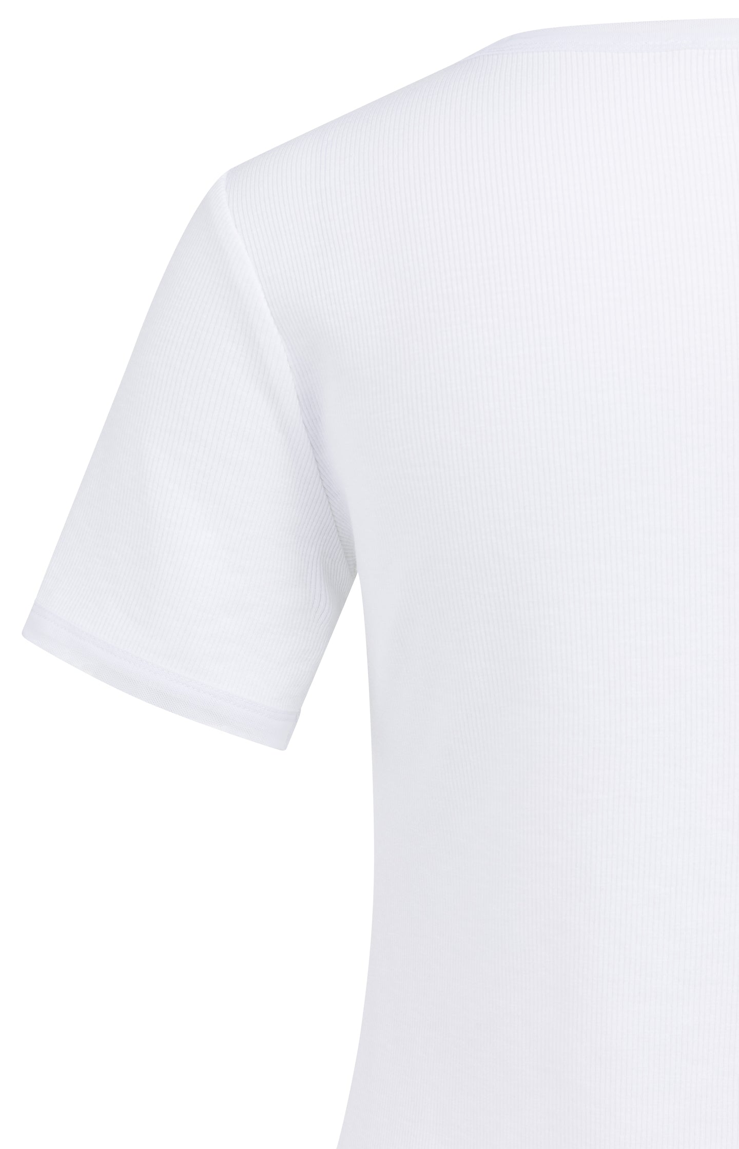 T-shirt with mesh details