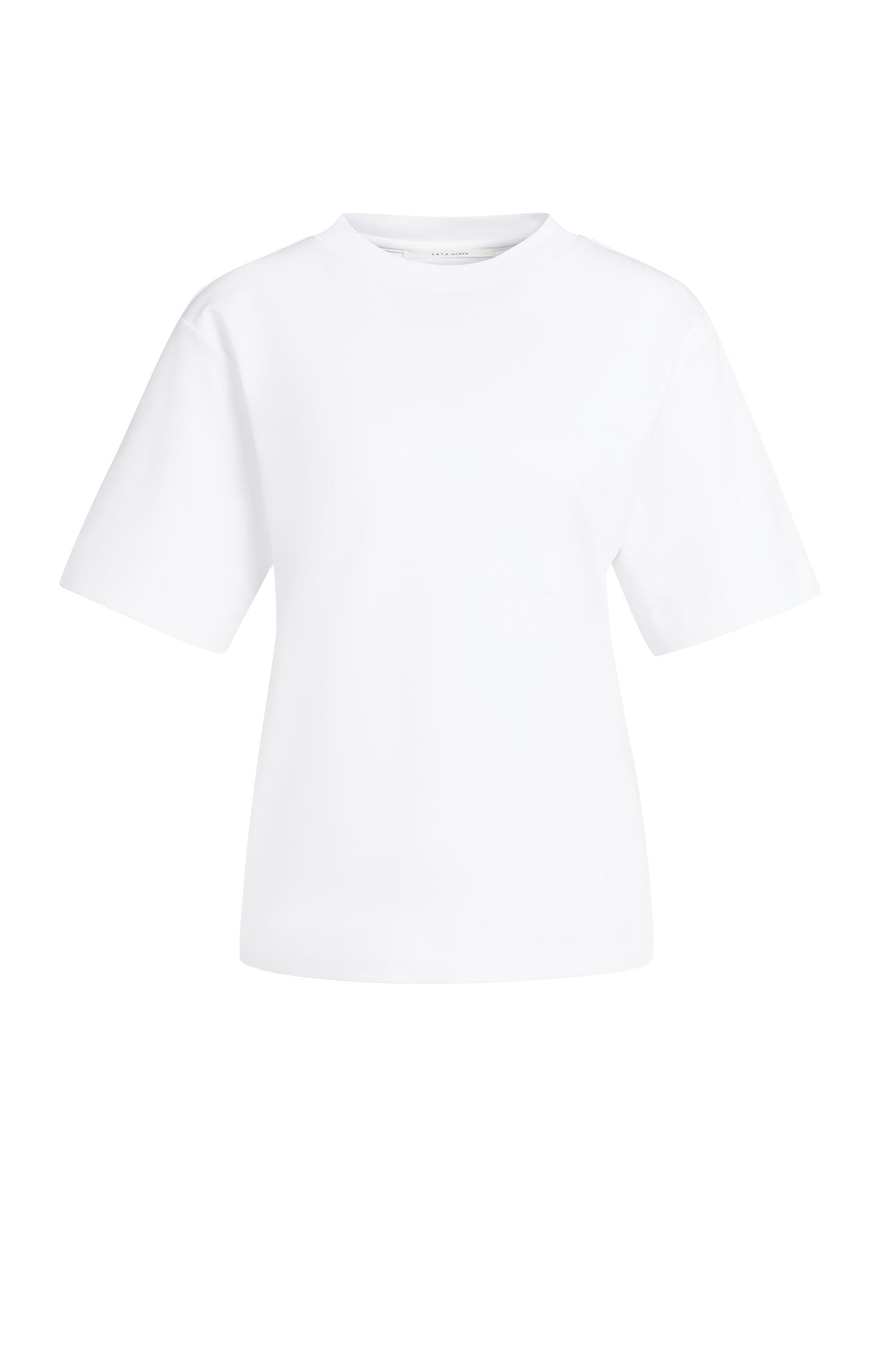 T-shirt with round neck and half sleeves - Type: product
