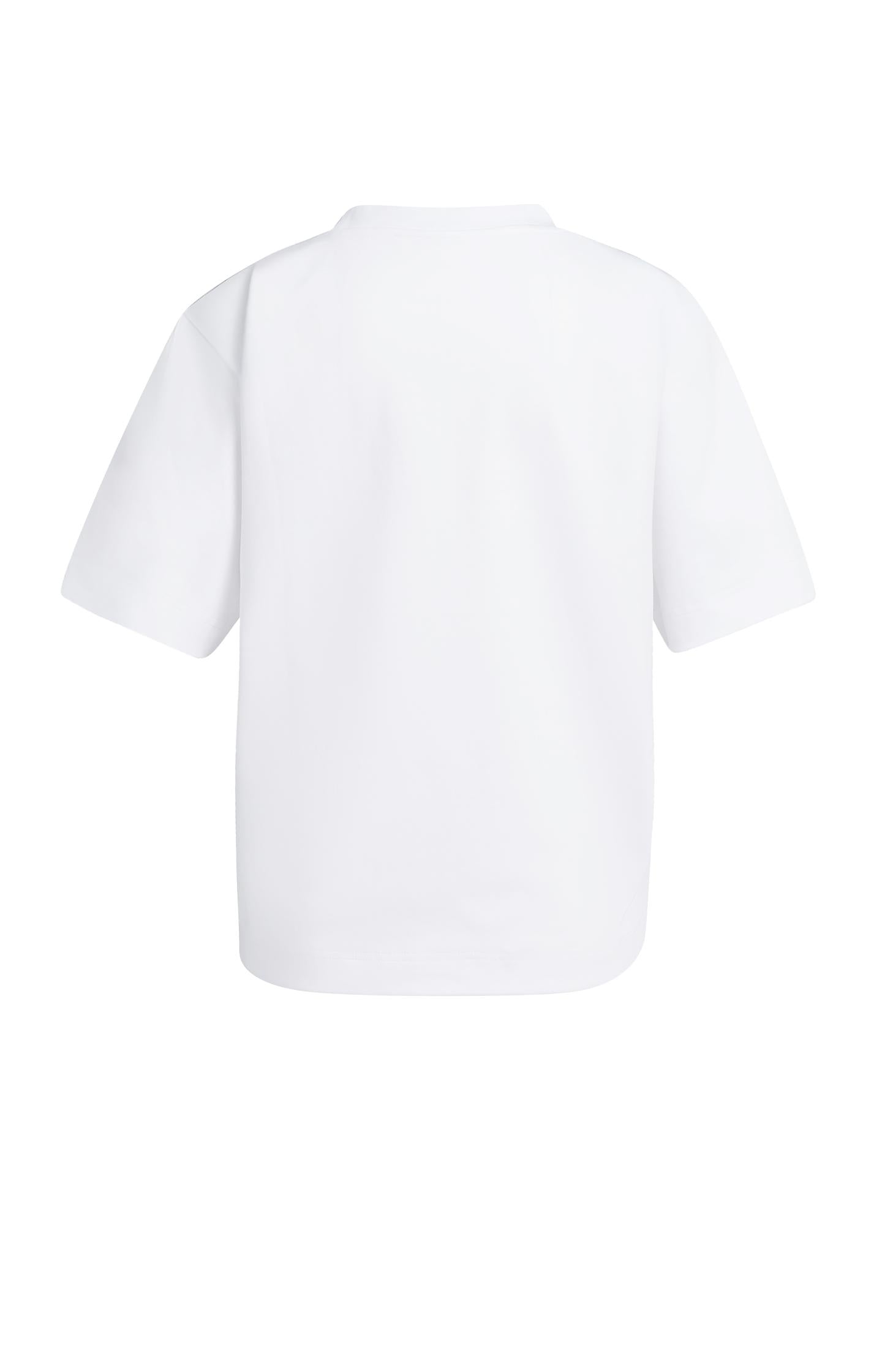 T-shirt with round neck and half sleeves - Type: product