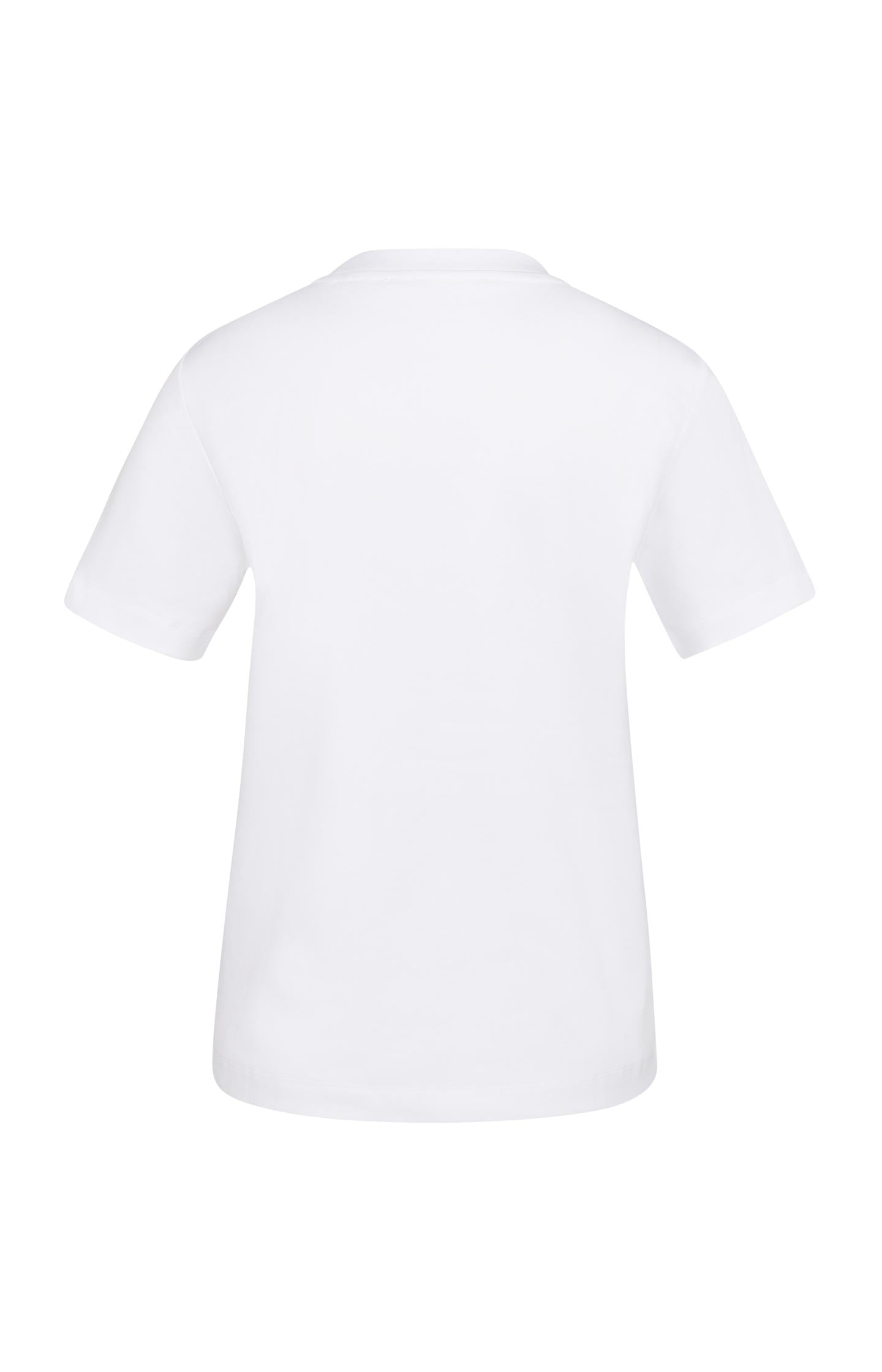 T-shirt with short sleeves, round neck and a relaxed fit
