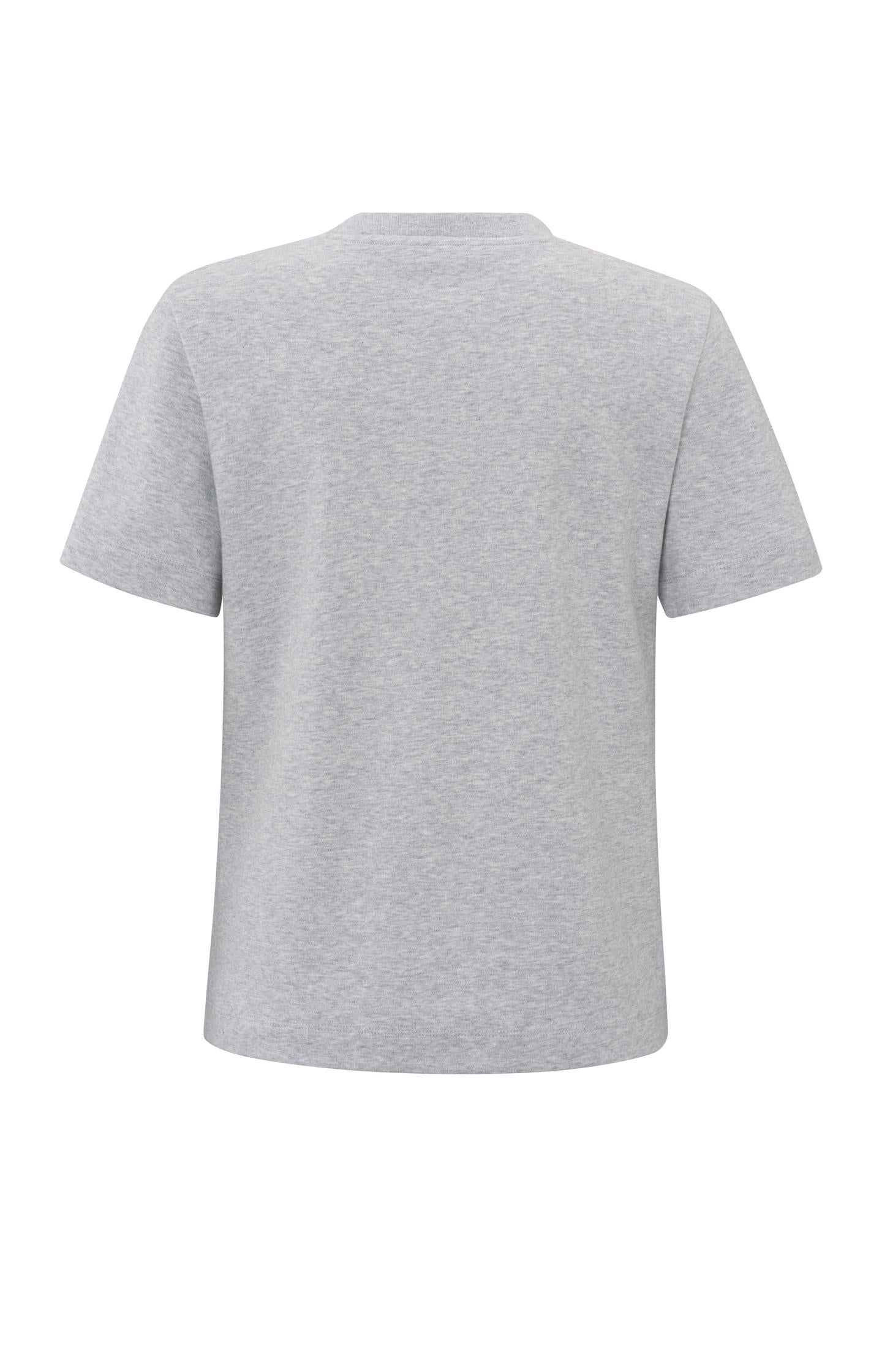 T-shirt with short sleeves, round neck and relaxed fit