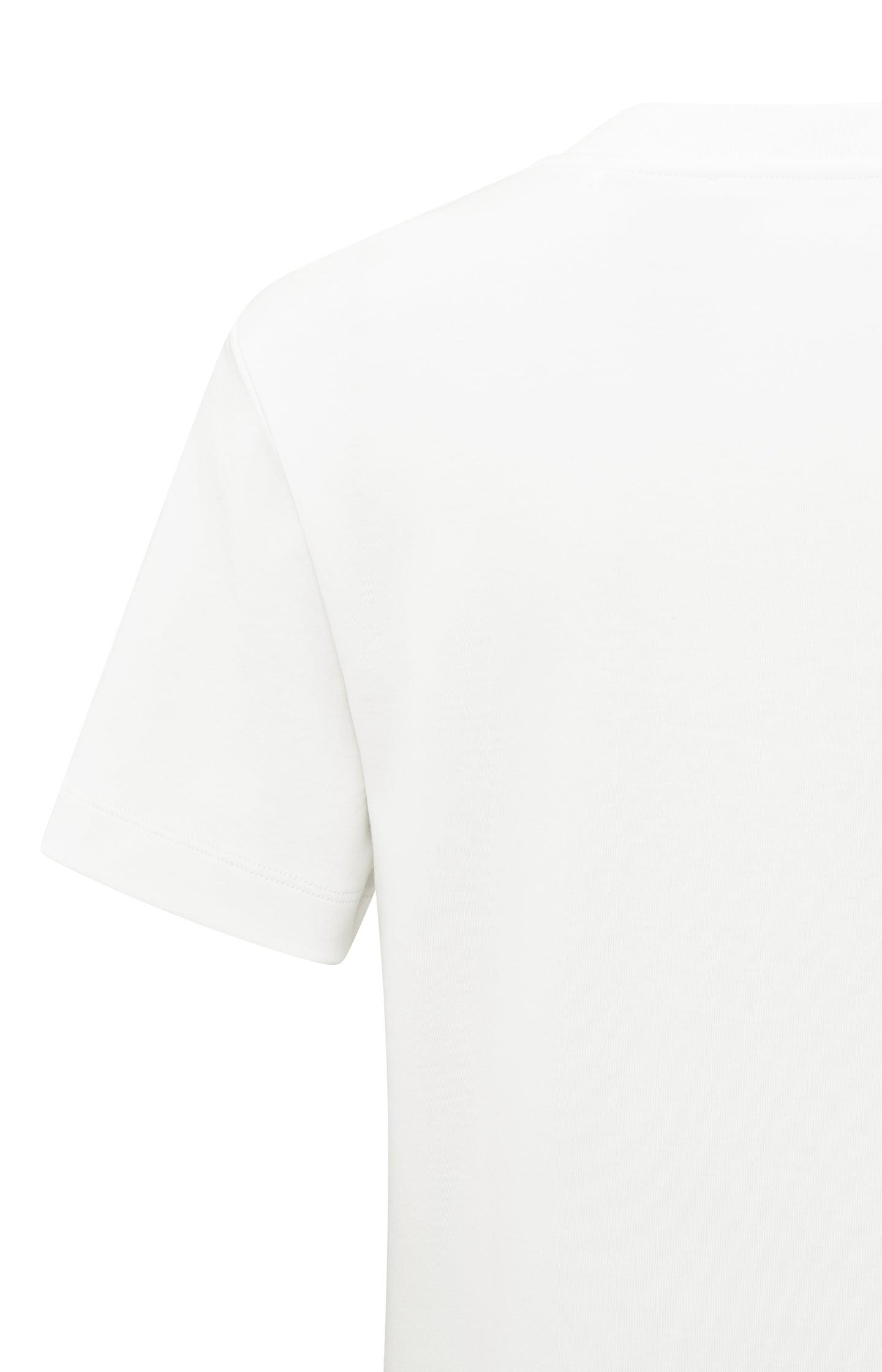 T-shirt with short sleeves, round neck and relaxed fit