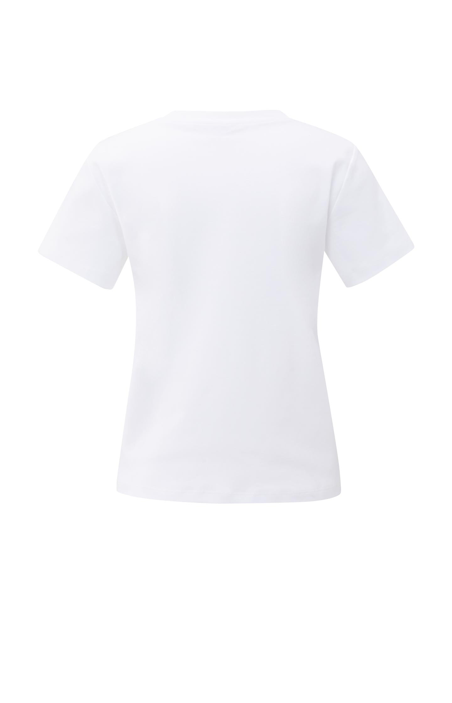 T-shirt with subtle stitch details