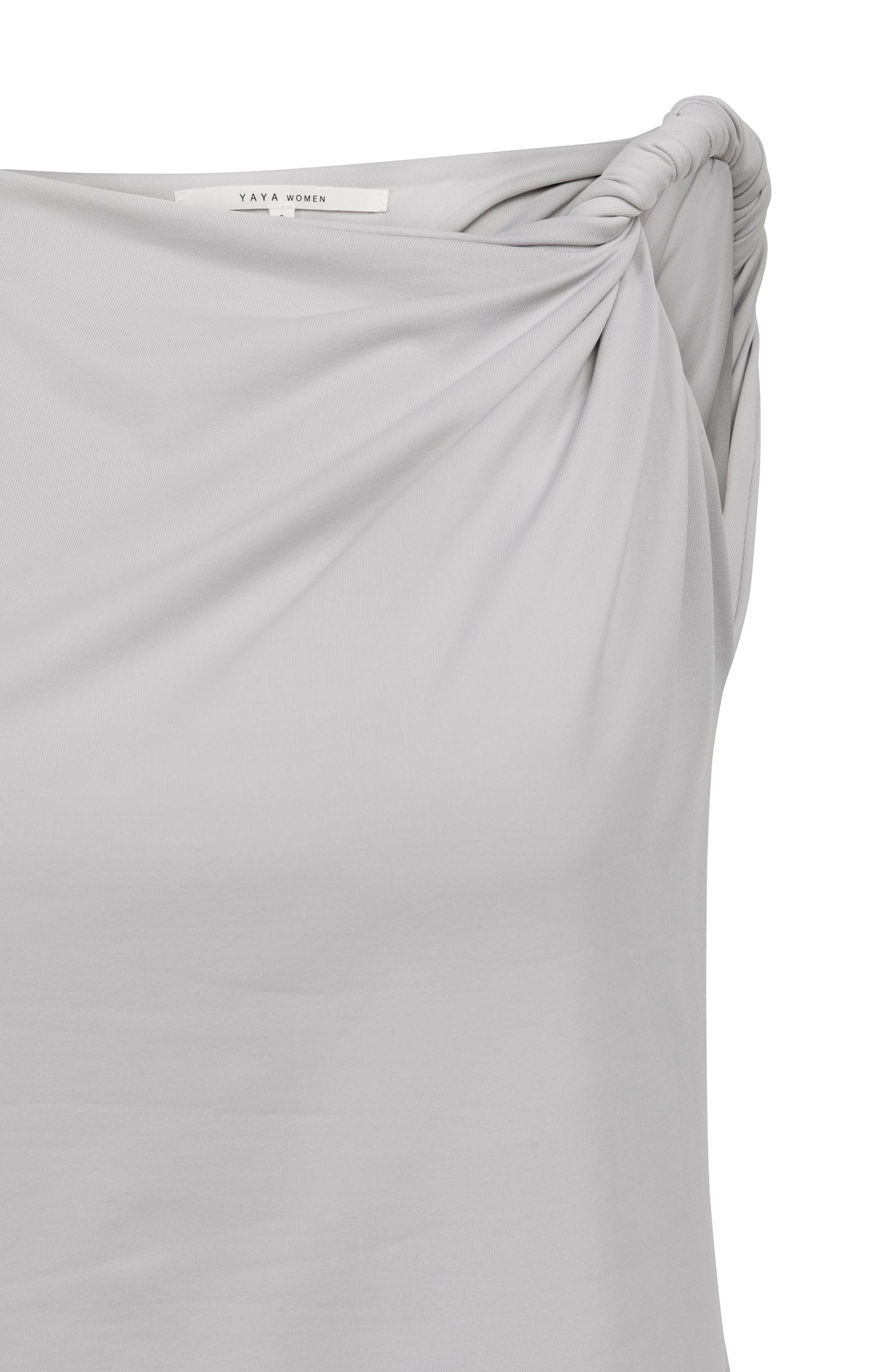 Top with twisted shoulder strap