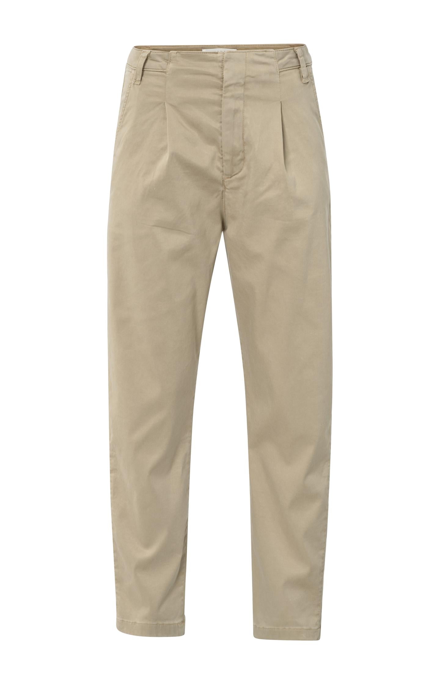 Trousers with pleats and chino pockets - Type: product