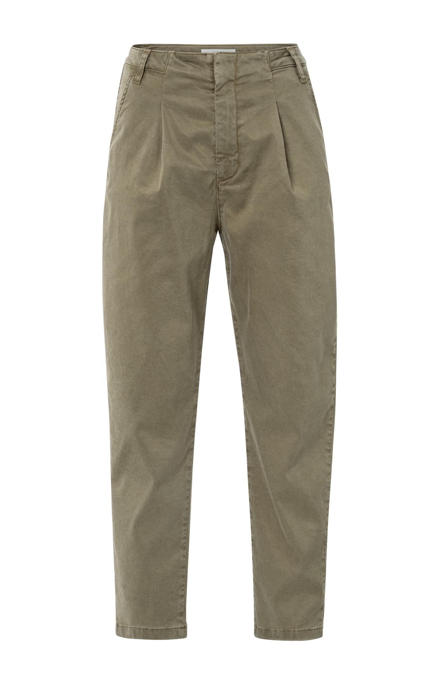 Trousers with pleats and chino pockets - Type: product