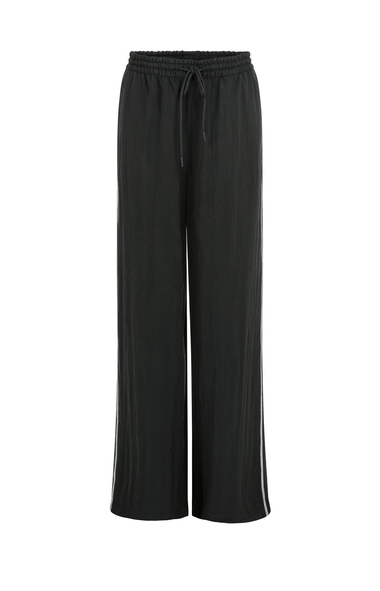 Trousers with wide legs and contrast stitching  L30 - Type: product