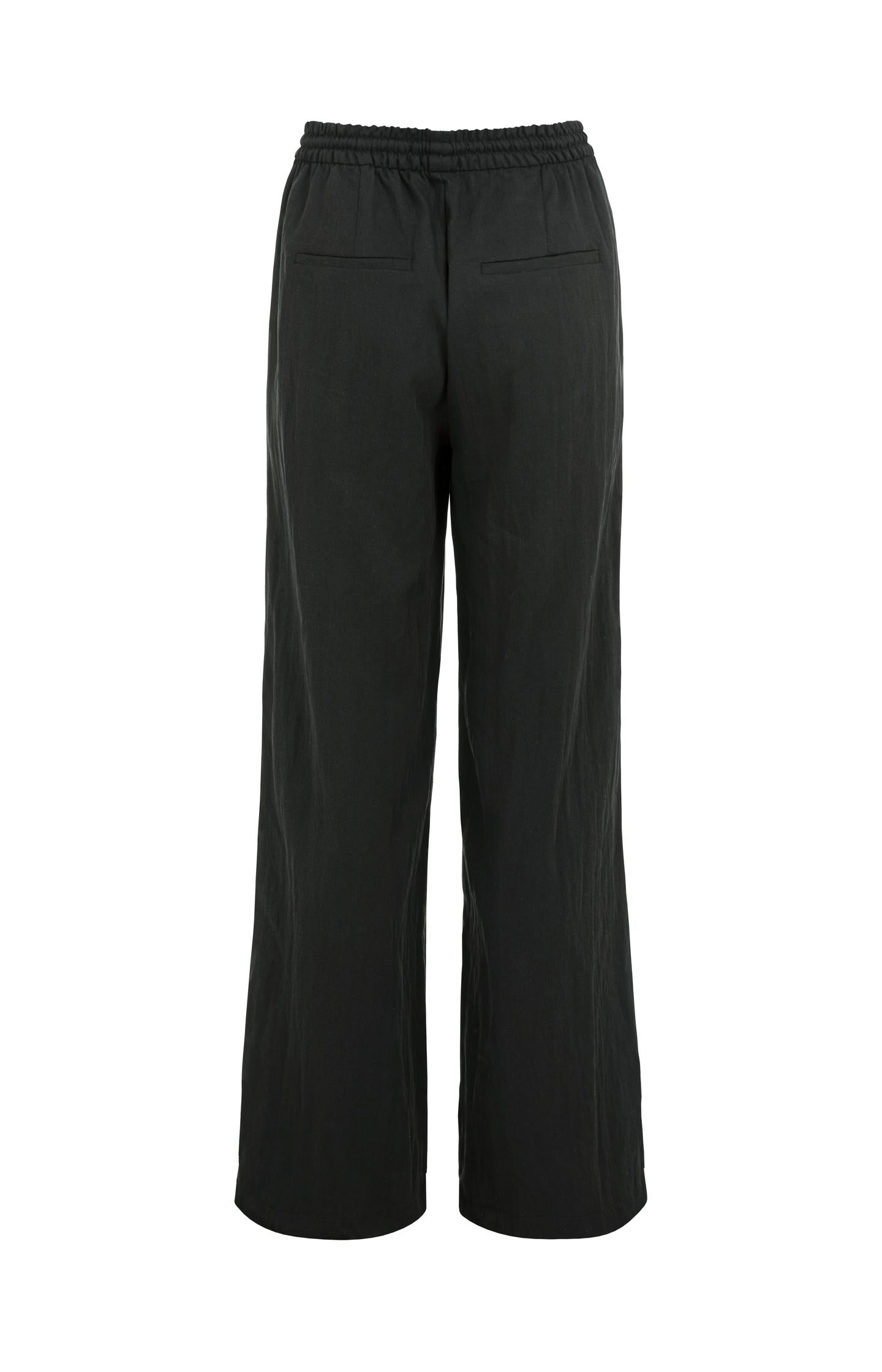 Trousers with wide legs and contrast stitching  L30