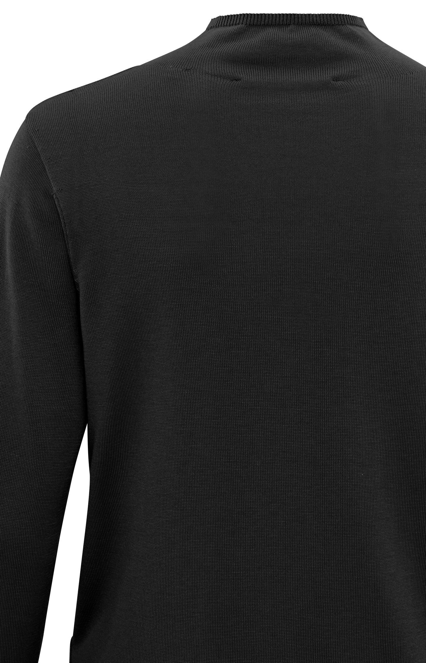 Turtleneck with long sleeves, a high neck, and slim fit