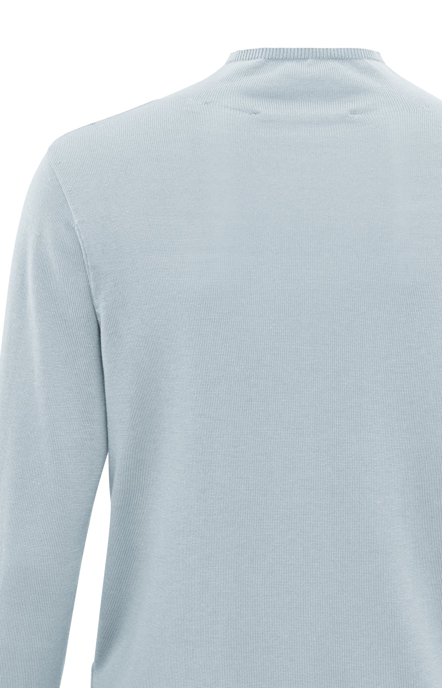 Turtleneck with long sleeves, a high neck, and slim fit