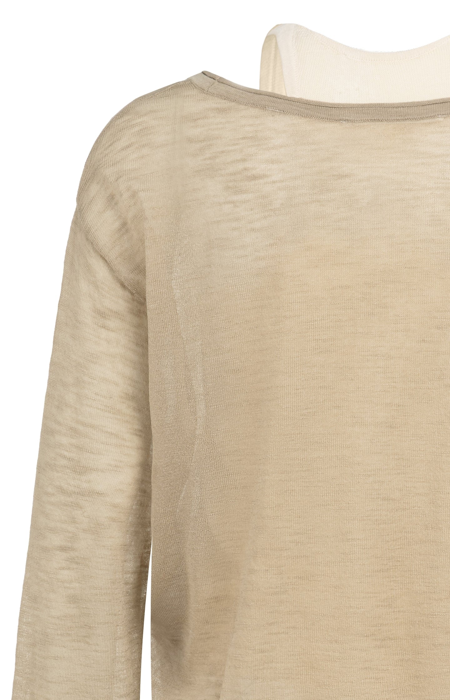 Twinset sweater with matching singlet