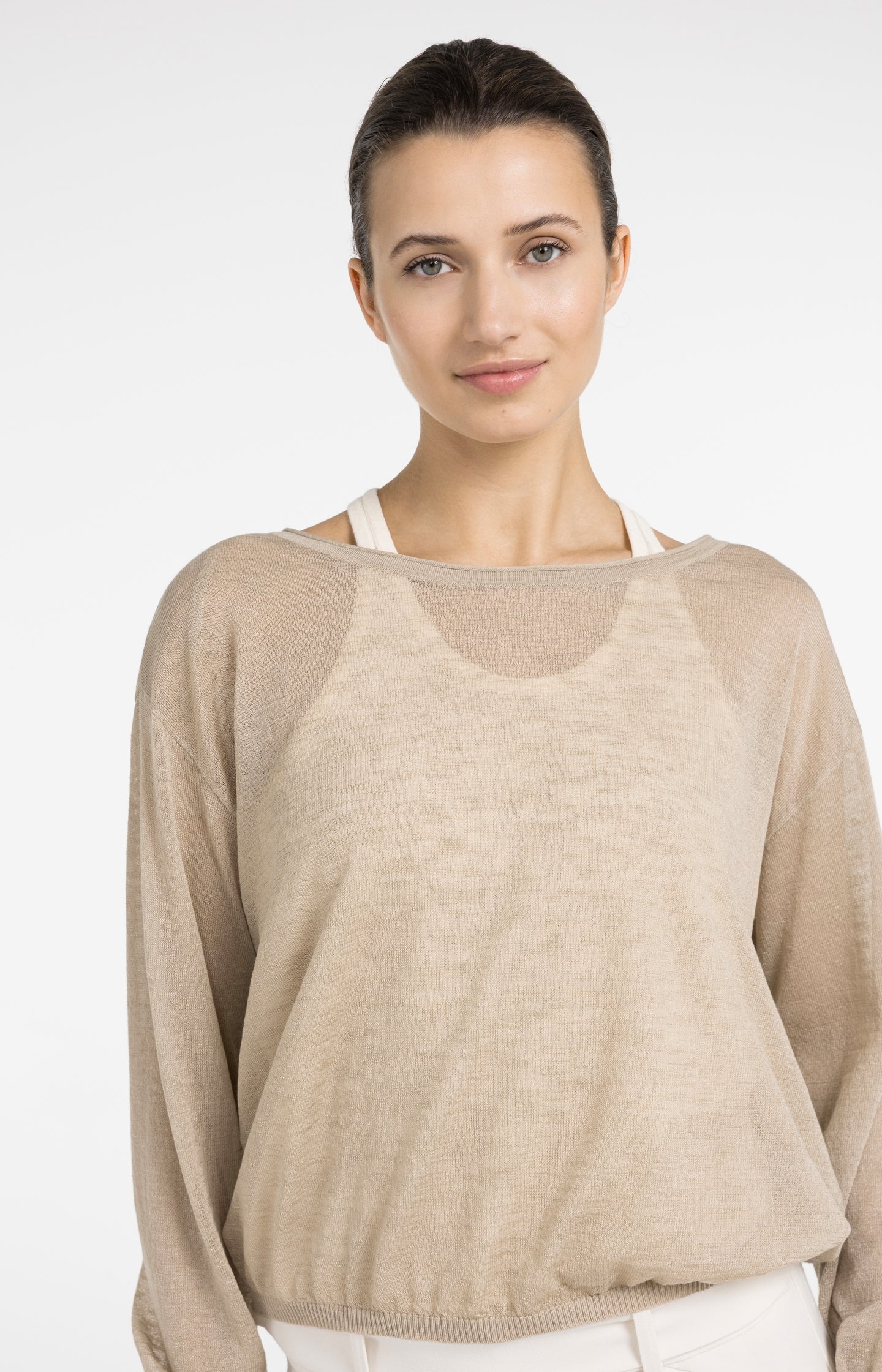 Twinset sweater with matching singlet