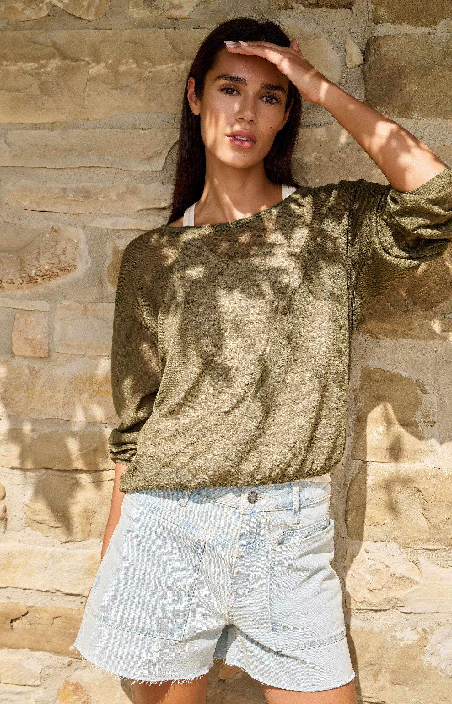 Twinset sweater with matching singlet