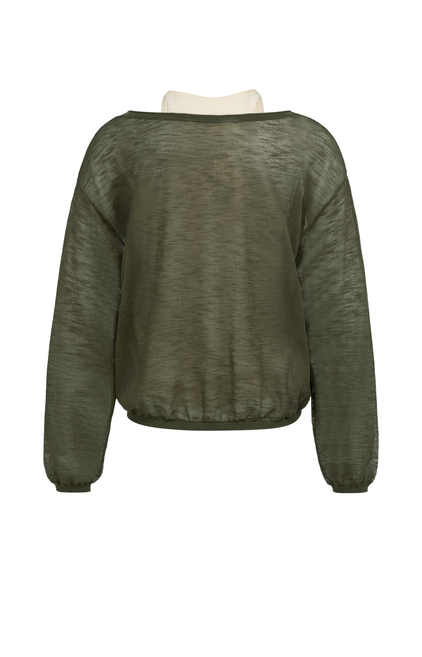 Twinset sweater with matching singlet