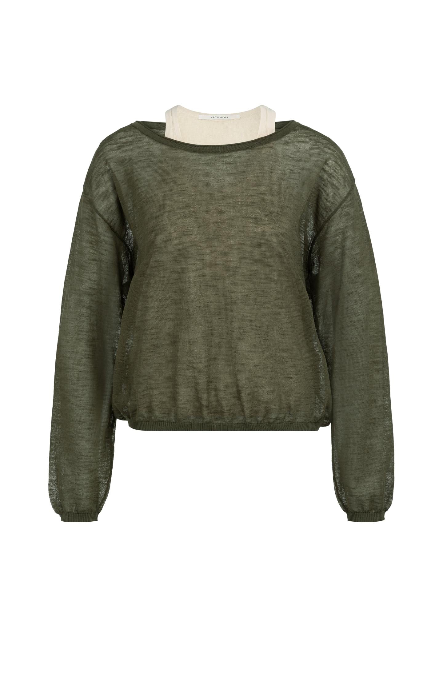 Twinset sweater with matching singlet - Type: product