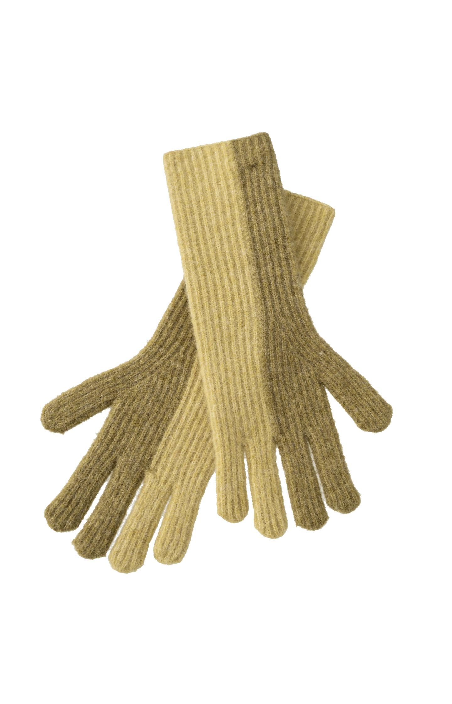 Two-tone knitted gloves - Type: product