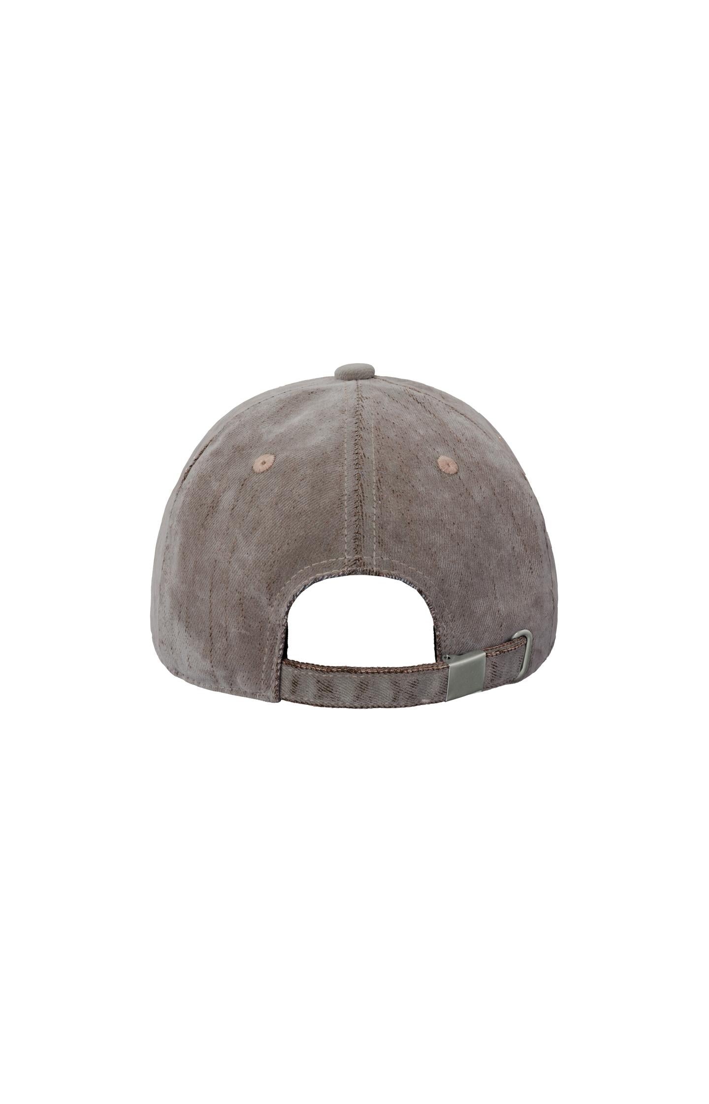 Velour-coated cap