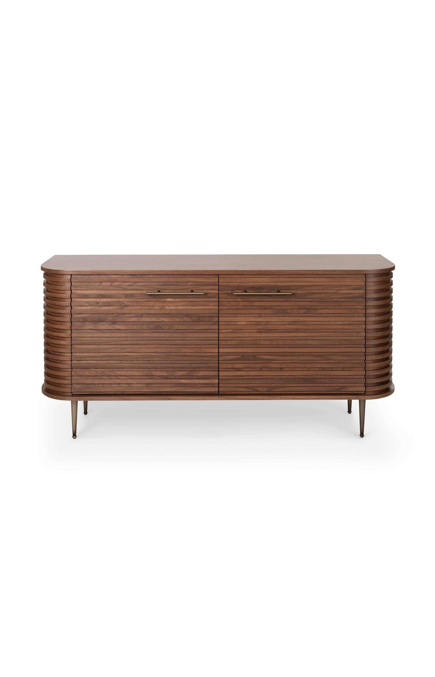 Walnut veneer sideboard - Type: product