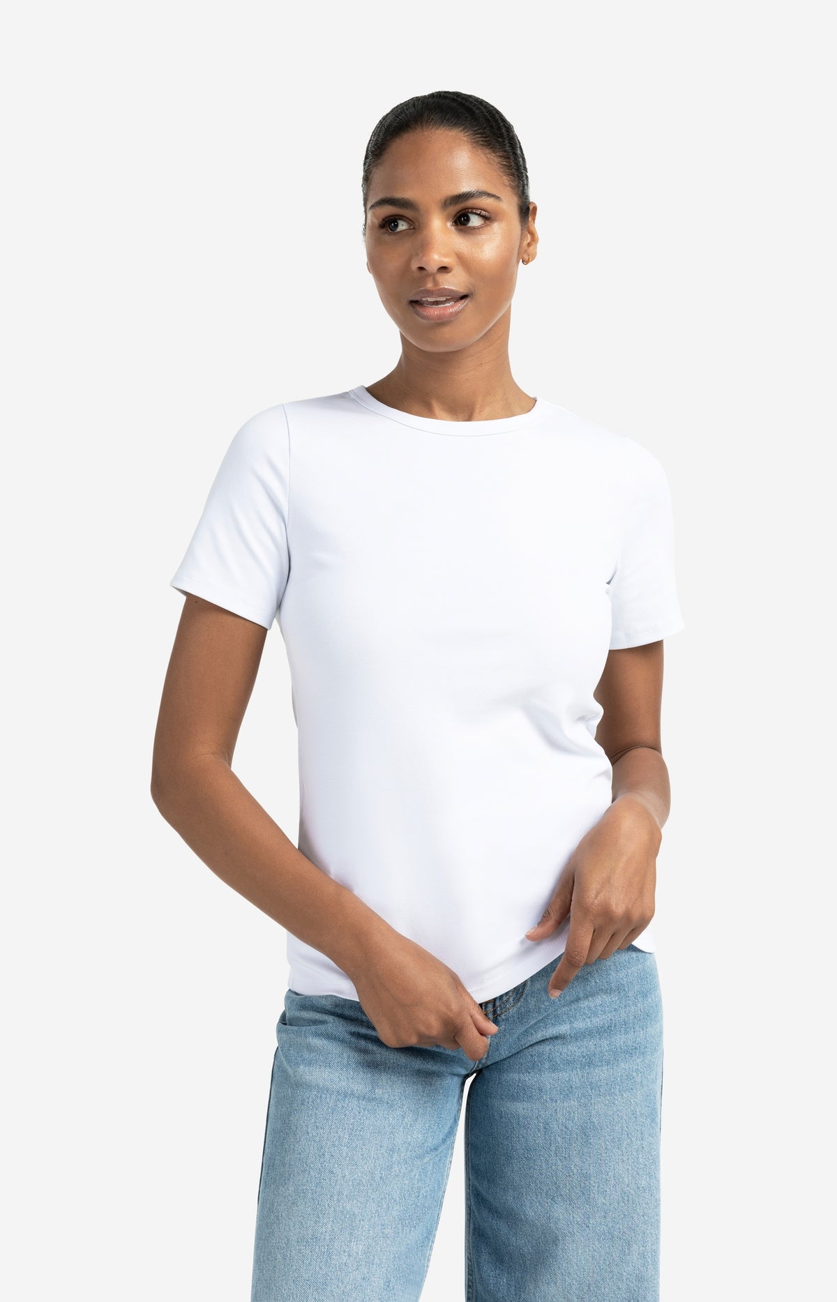 Perfektes weißes T-Shirt: Dieses Modell überzeugt alle Perfektes weißes T-Shirt: Dieses Modell überzeugt alle