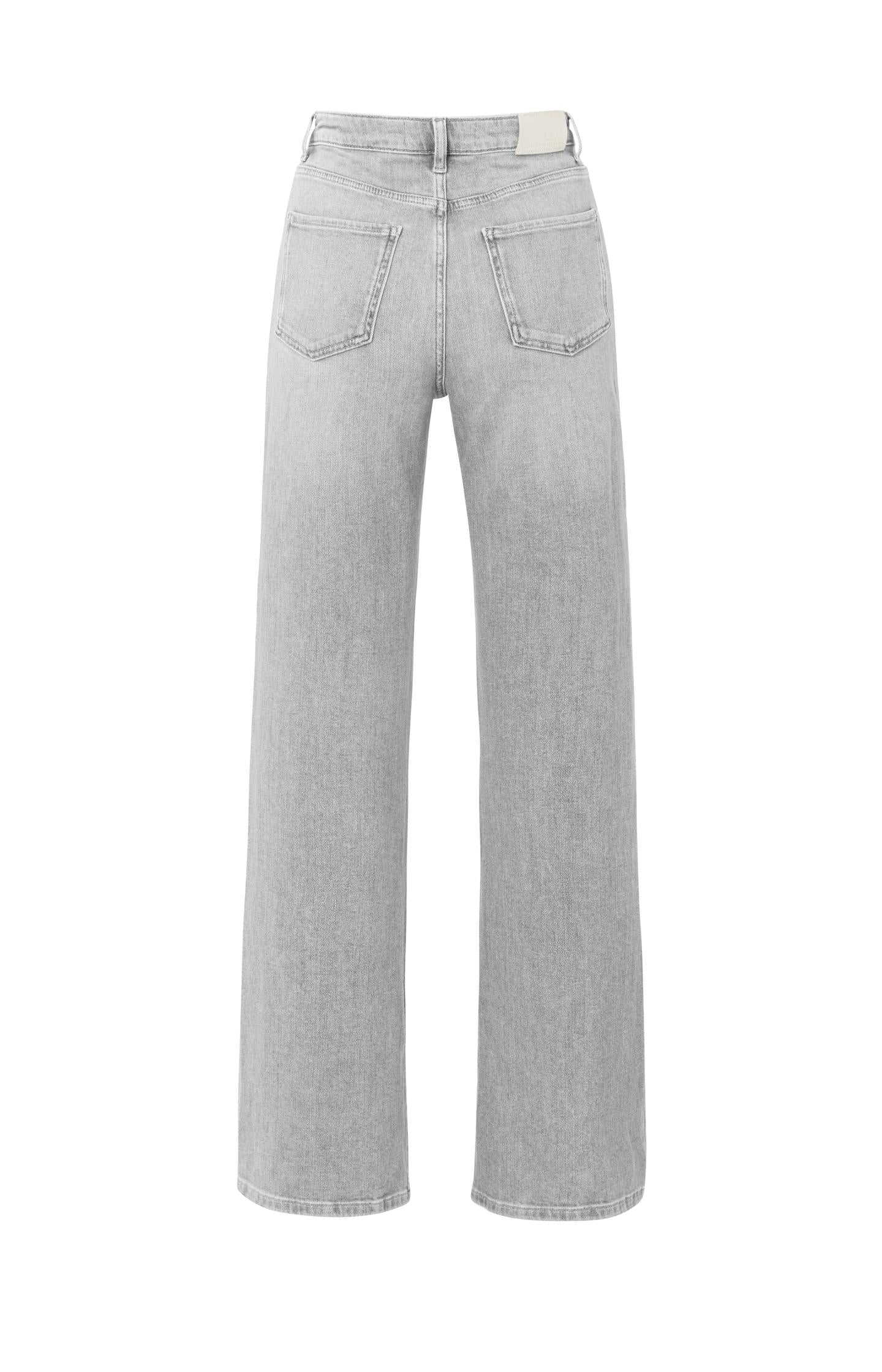 Wide-leg jeans with high waist (L32) - Type: lookbook