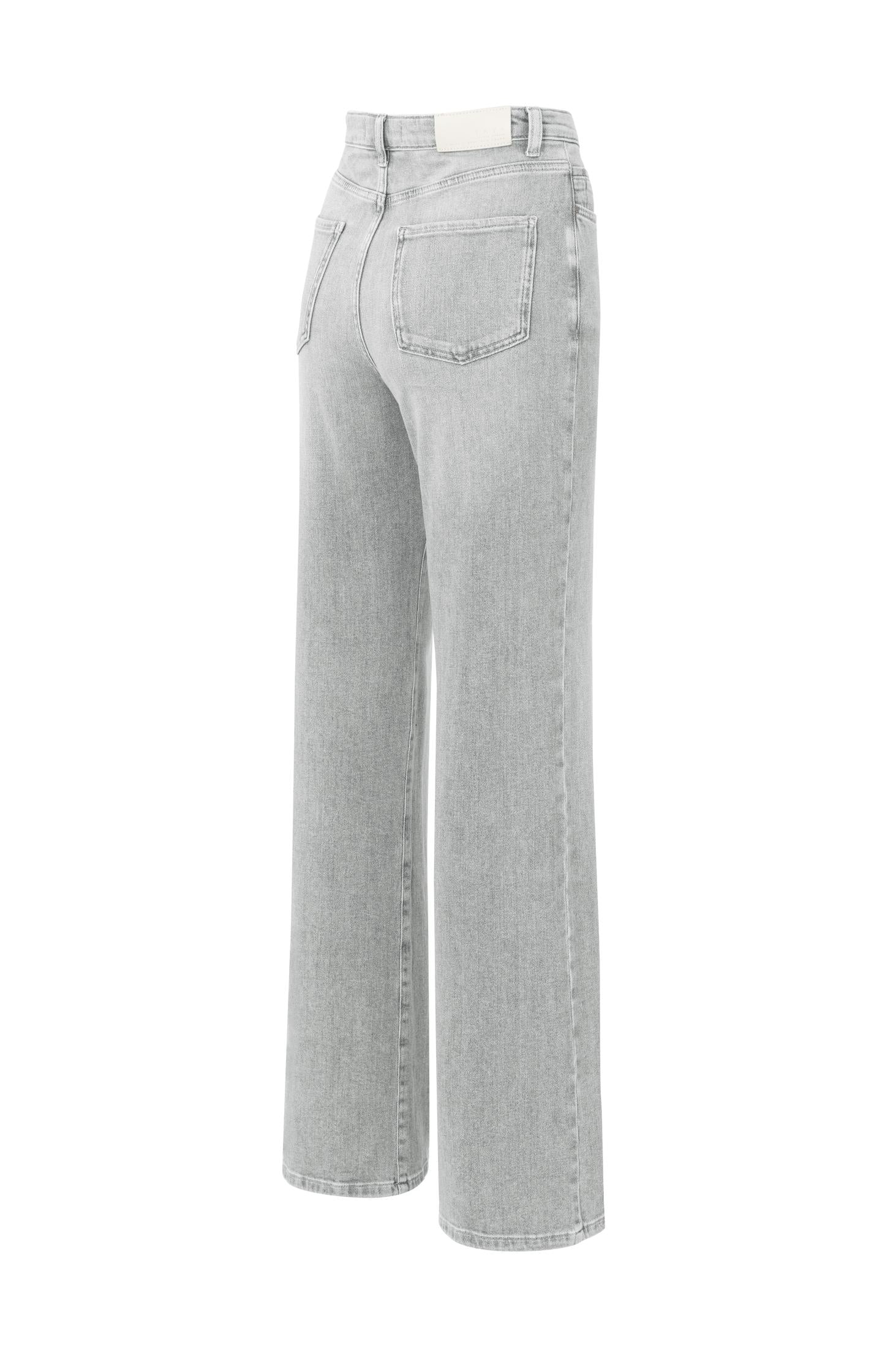 Wide-leg jeans with high waist (L32) - Type: lookbook