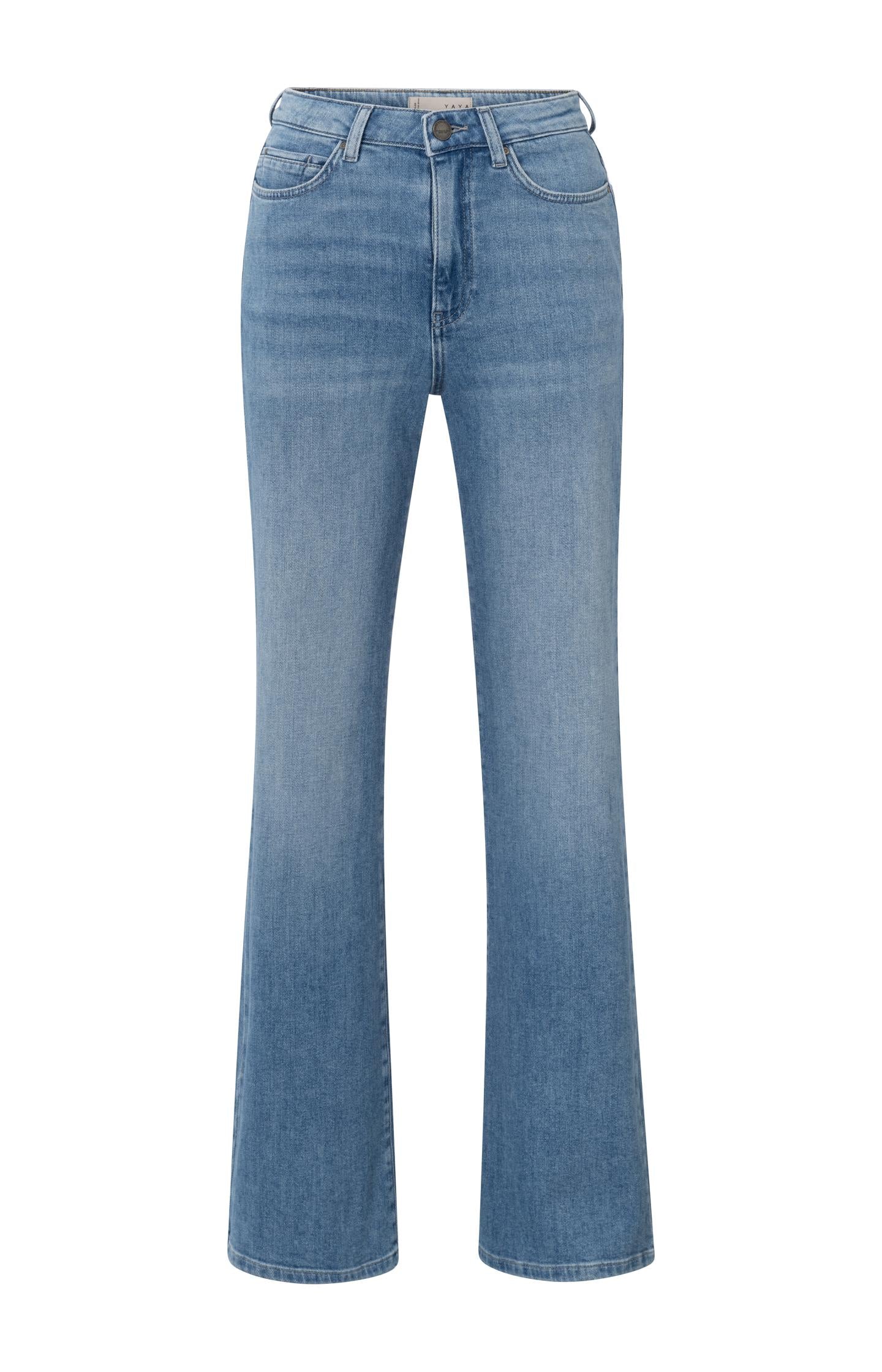 Wide-leg jeans with high waist (L34) - Type: product