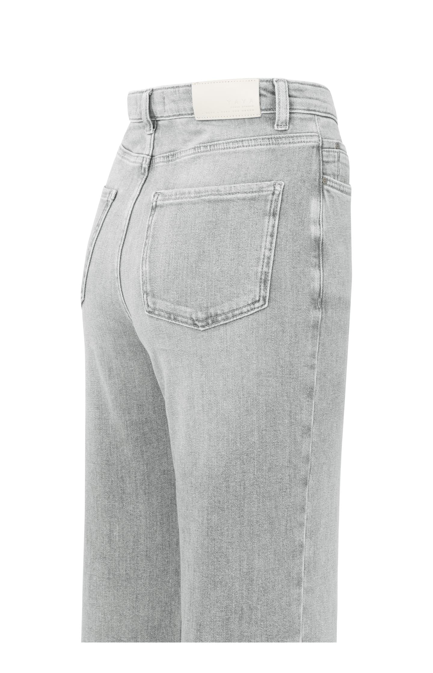 Wide-leg jeans with high waist (L34) - Type: product