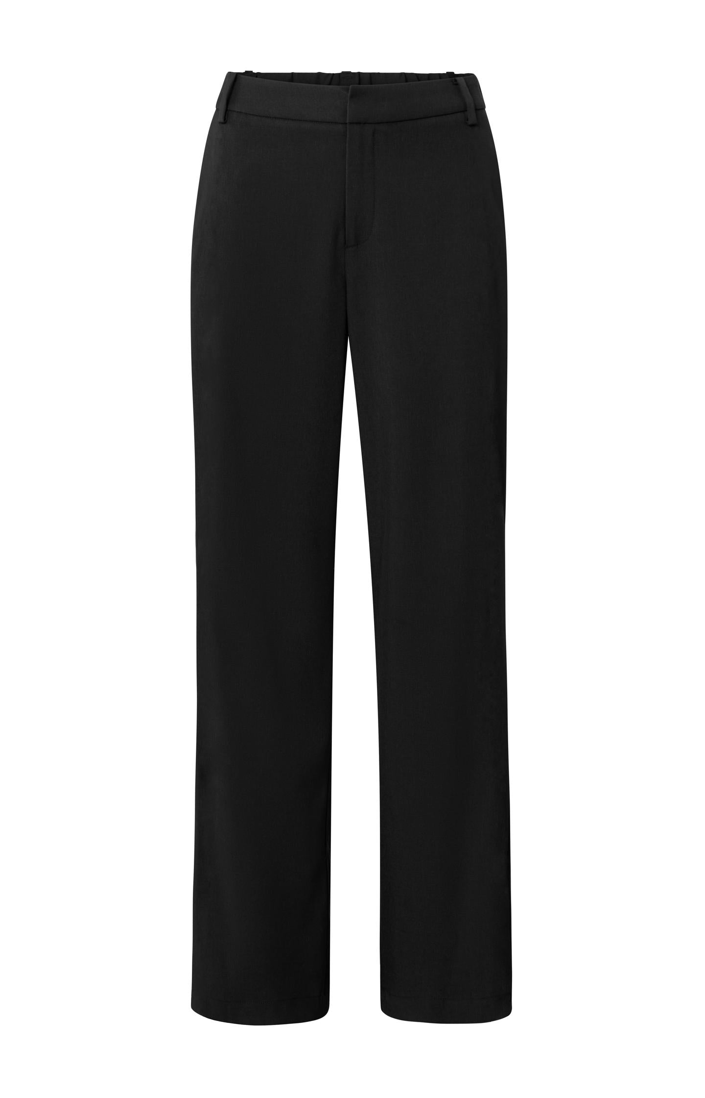 Wide leg trousers with pockets and zip fly - Type: product