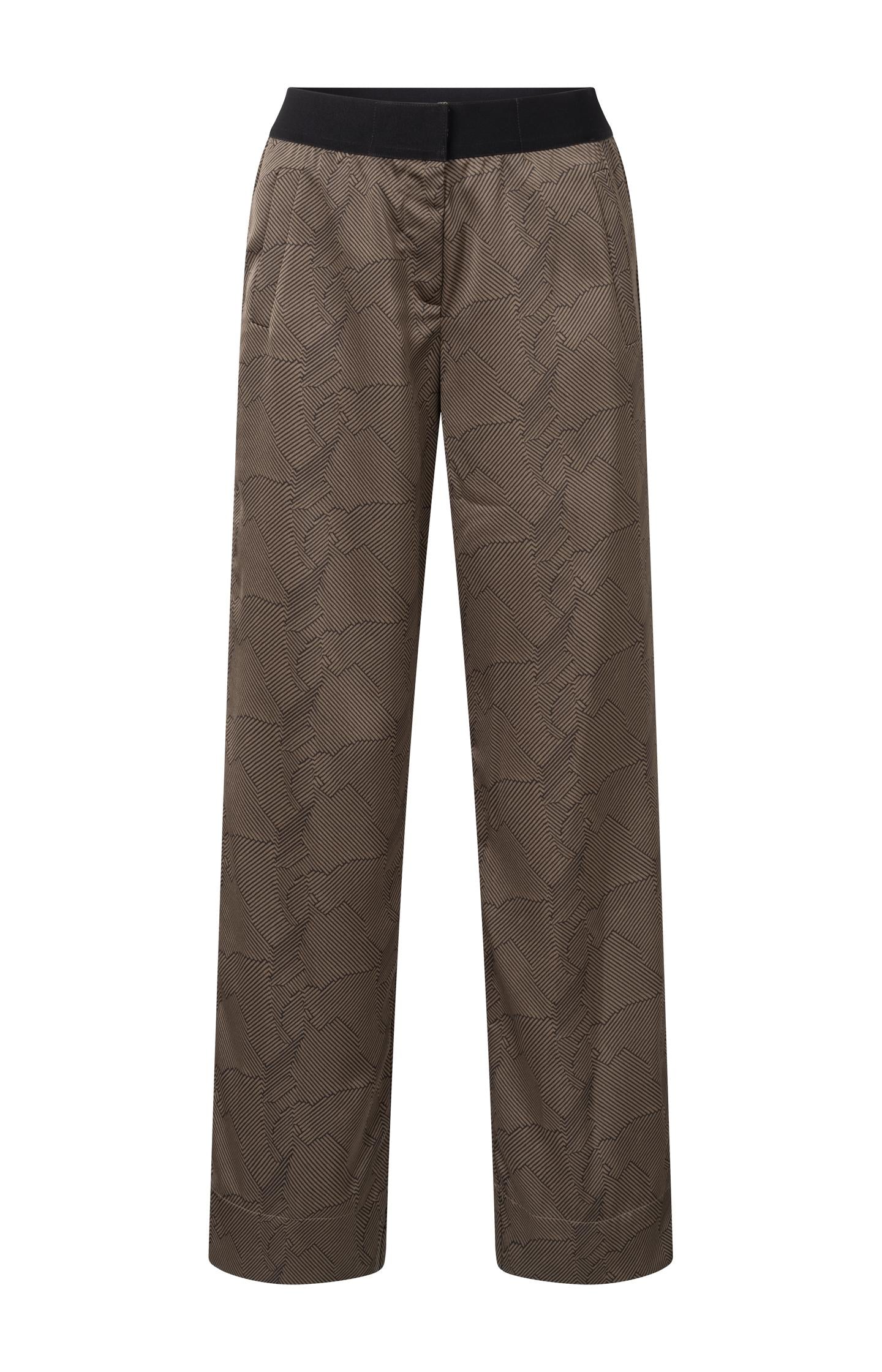 Wide leg trousers with print - Type: product