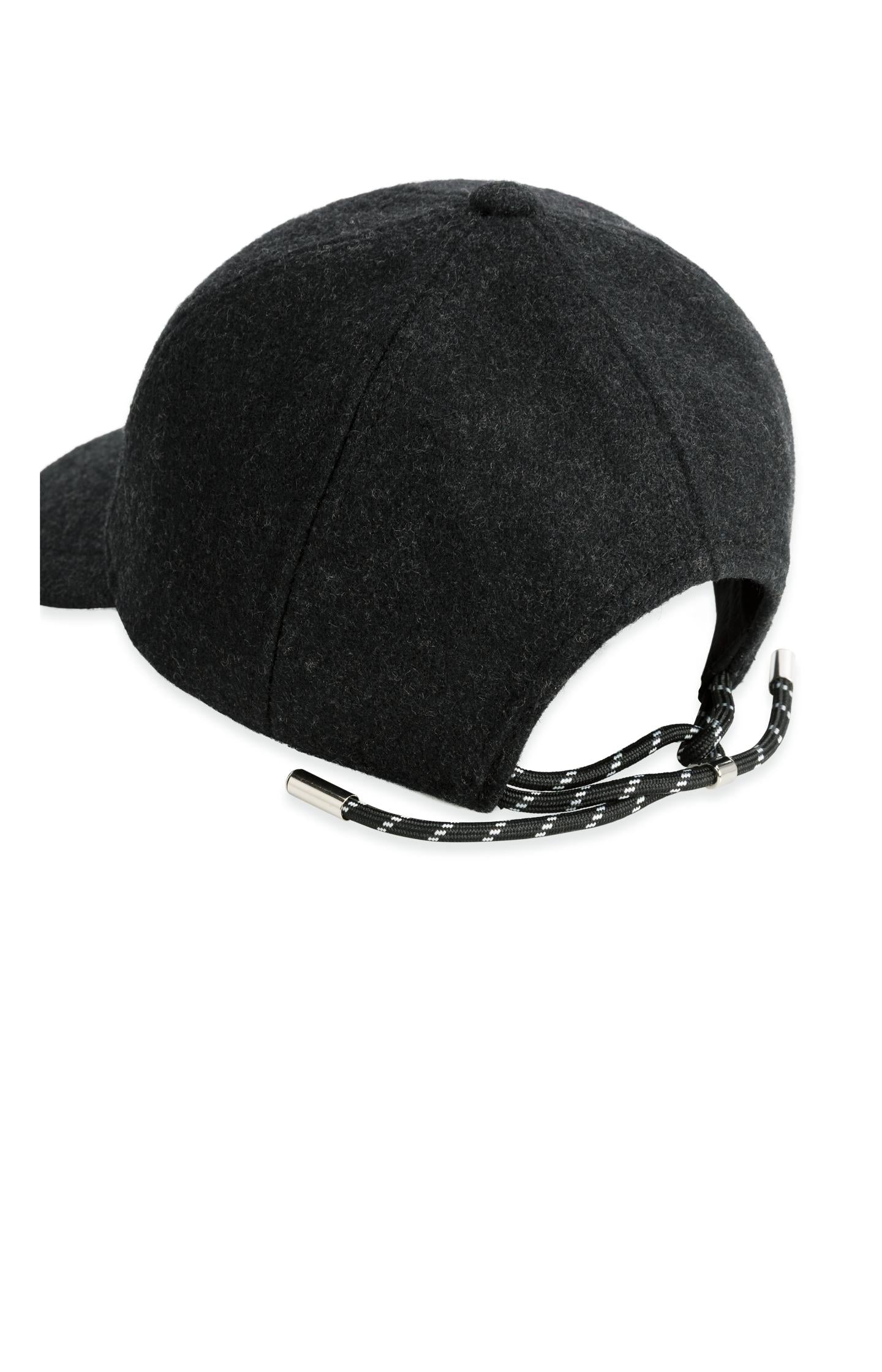Wool cap with adjustable drawstring - Type: product
