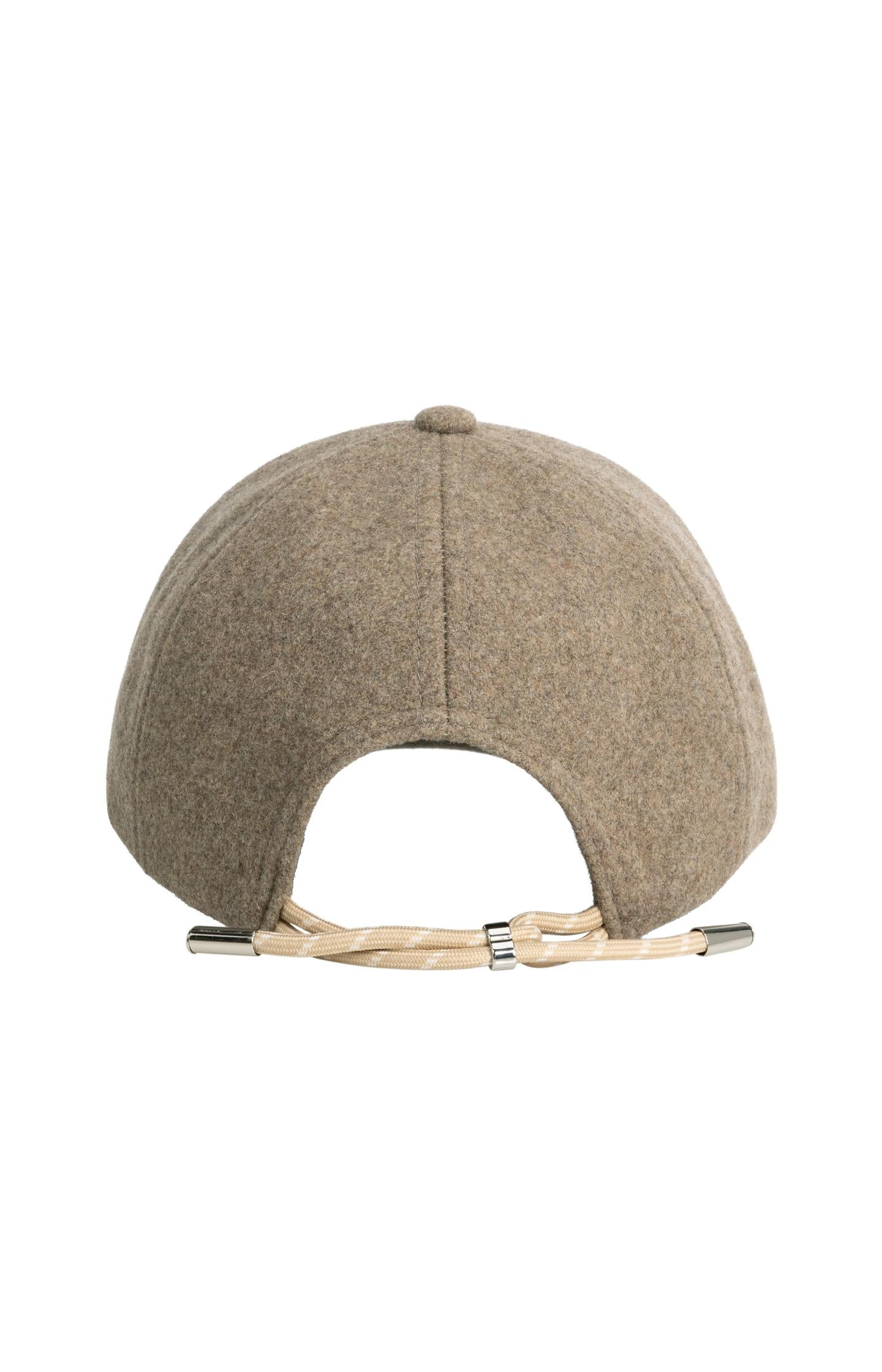 Wool cap with adjustable drawstring - Type: product