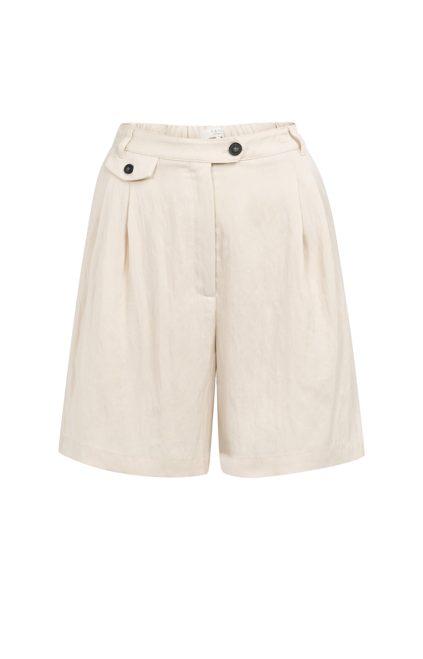 Woven longer length bermuda shorts - Type: product