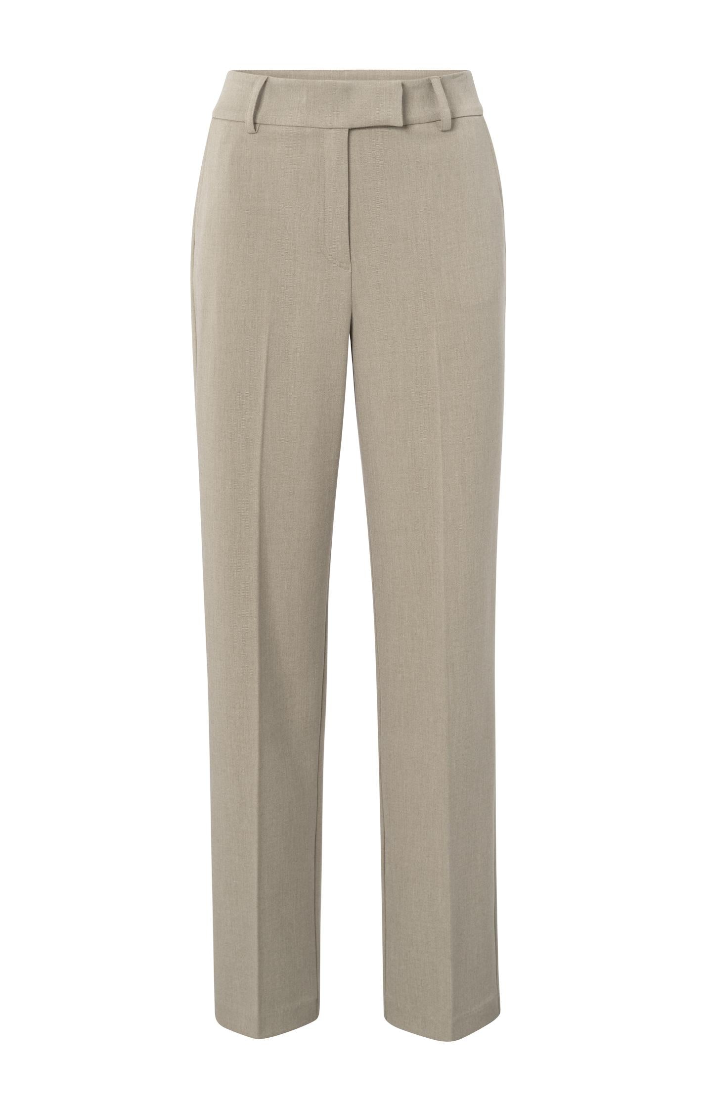 Woven pants with straight legs, pockets and belt loops - Type: product