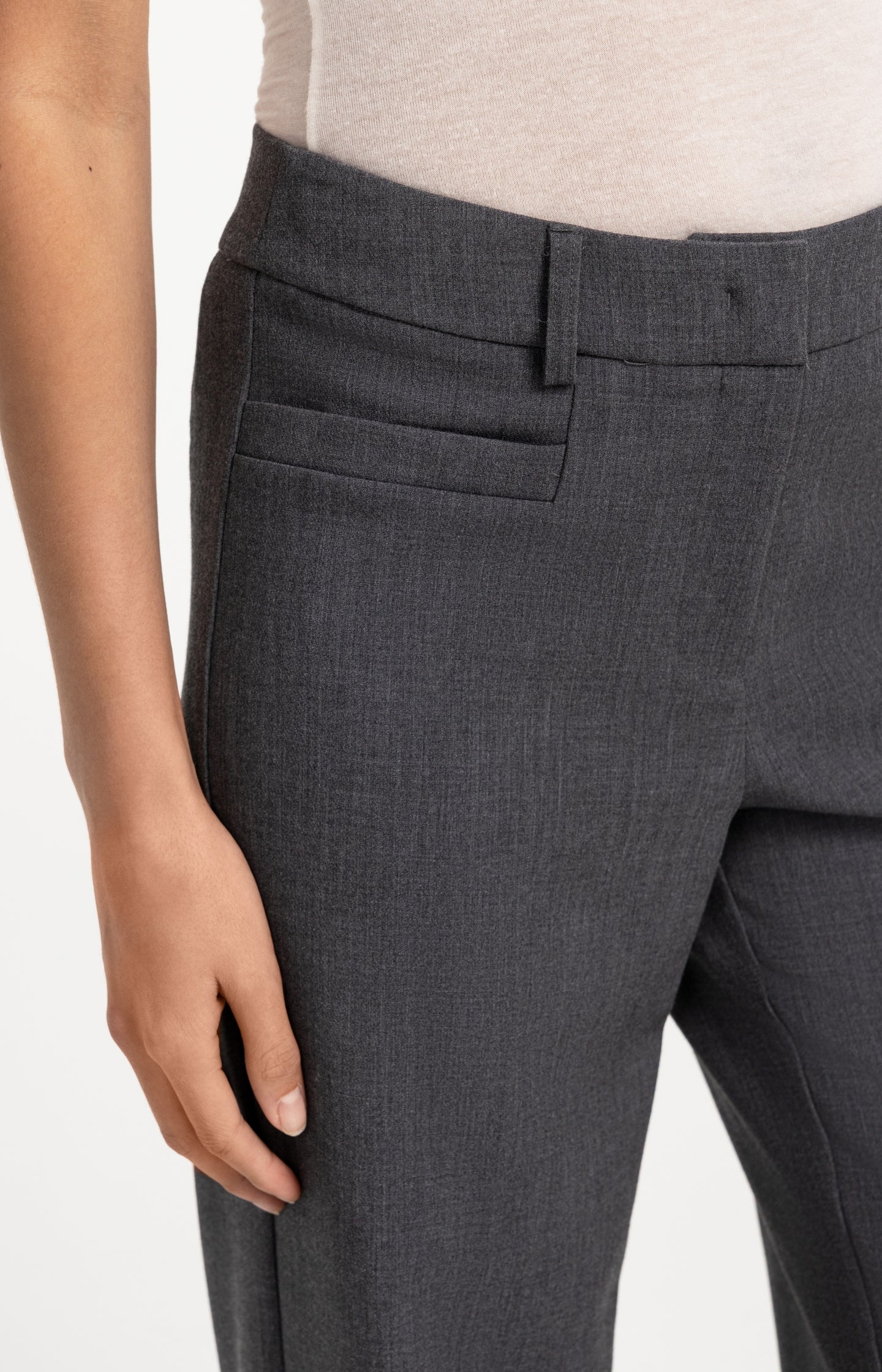 Woven trousers with straight legs - Type: lookbook