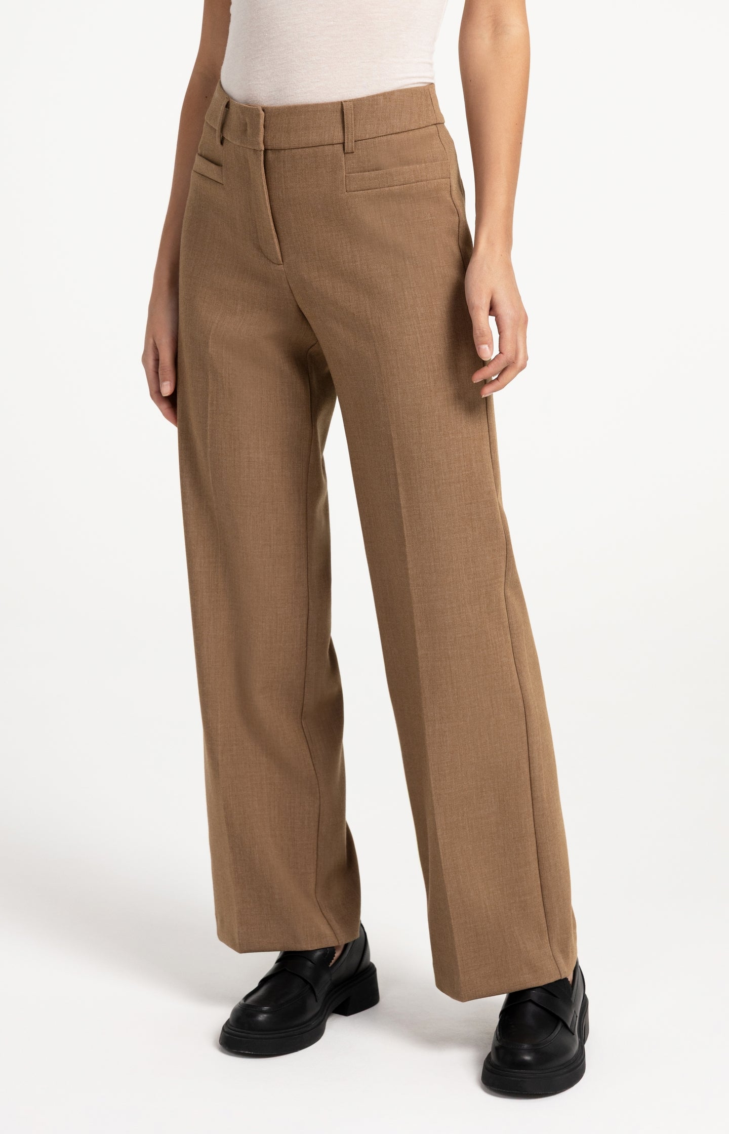 Woven trousers with straight legs - Type: lookbook