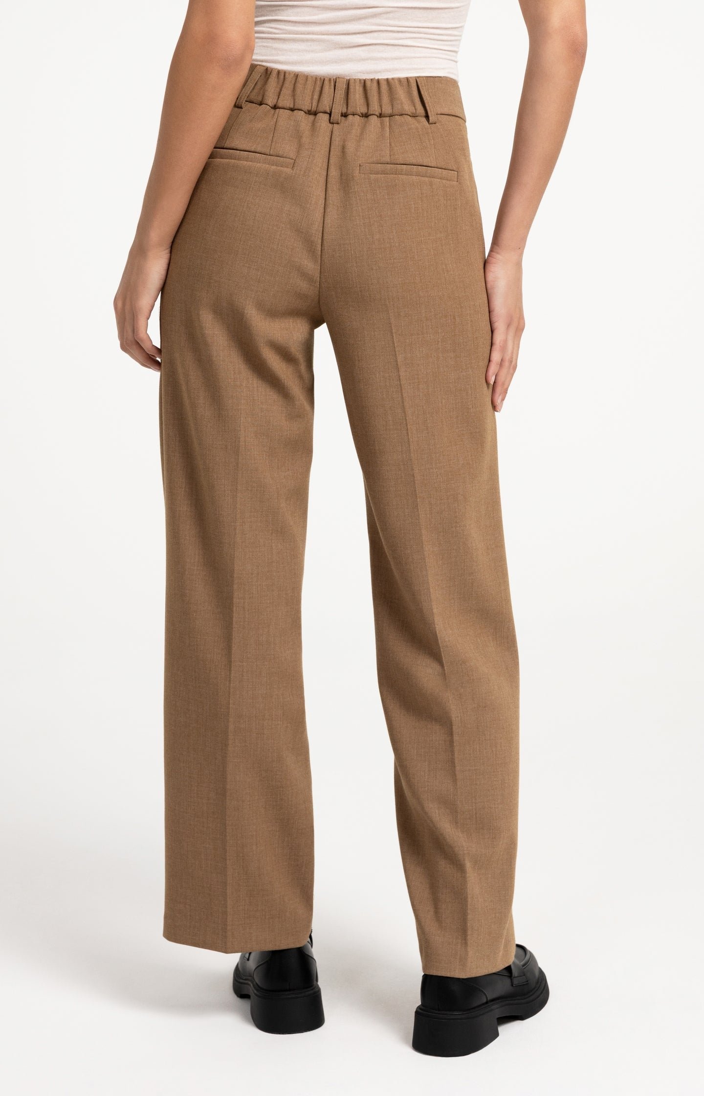 Woven trousers with straight legs - Type: lookbook